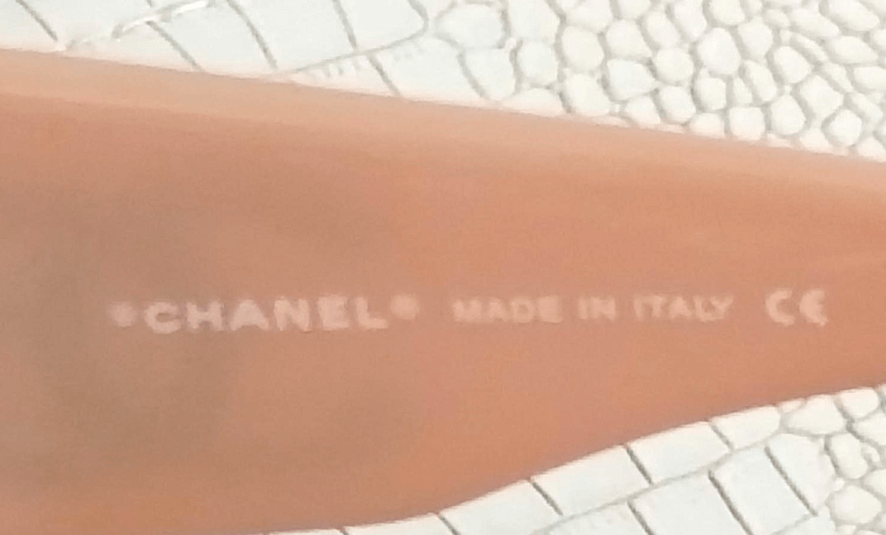 Chanel CHANEL Sunglasses 5076 Rimless Rhinestone 4017 Shields Size ONE SIZE - 5 Thumbnail
