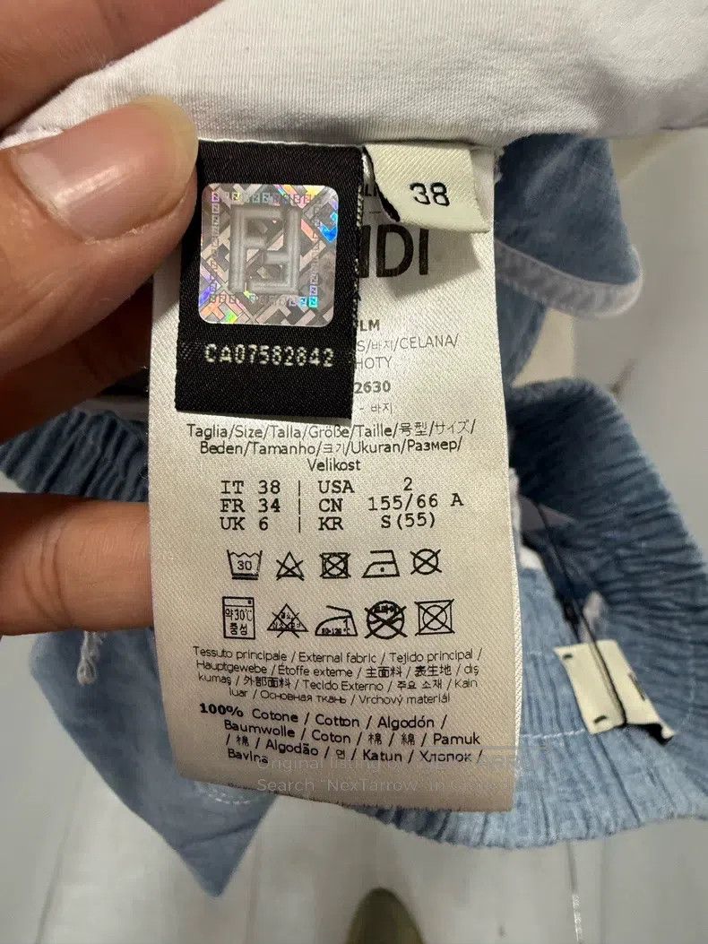 Fendi Fendi Lace FF Shorts Size 25" / US 0 / IT 36 - 6 Thumbnail