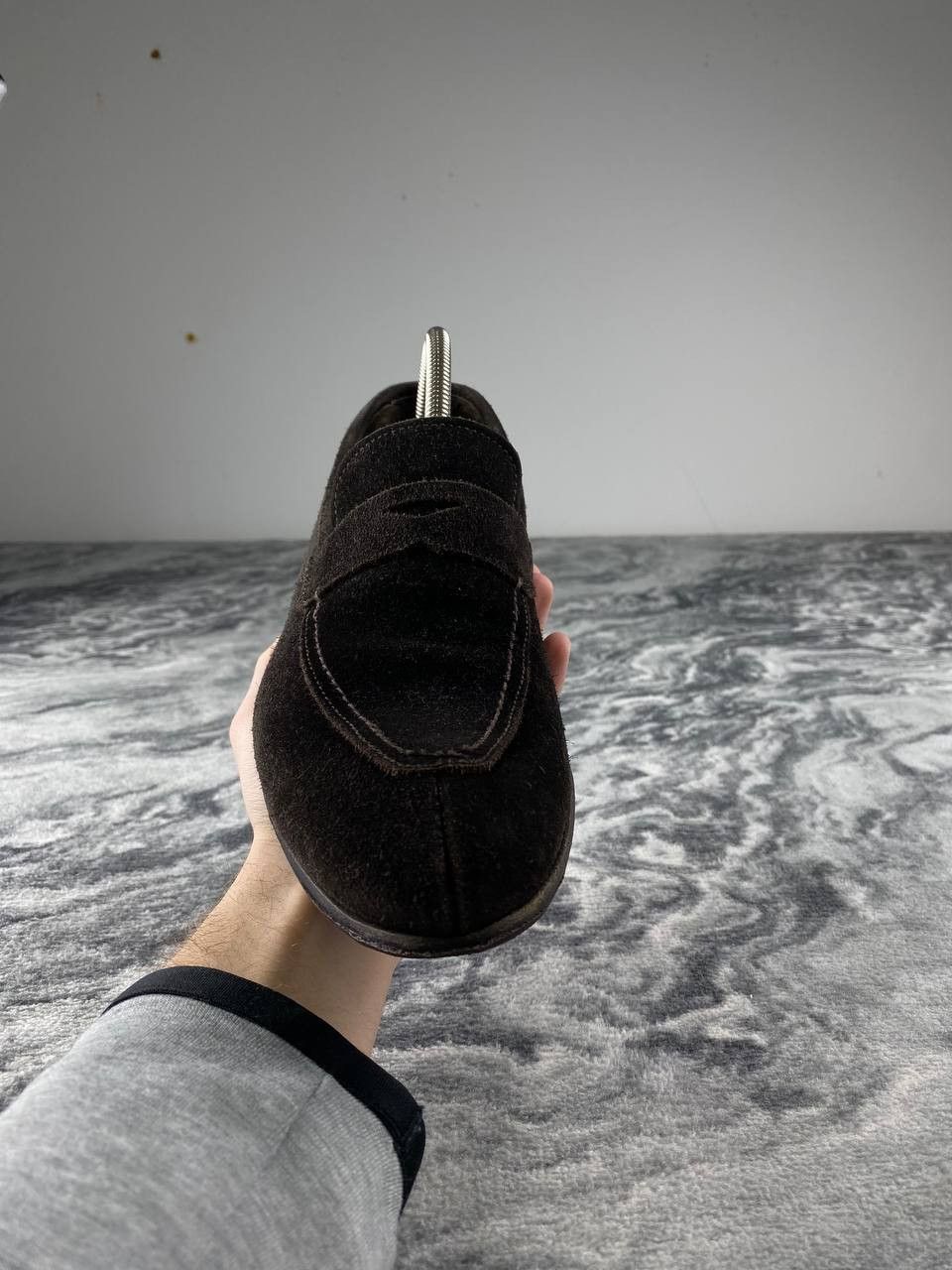 Prada Prada Penny Suede Loafers Size US 7.5 / EU 40-41 - 4 Thumbnail