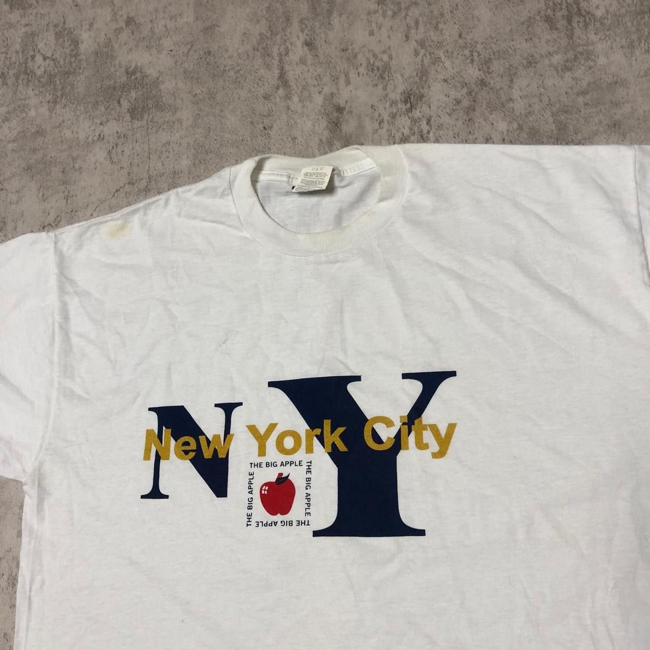 Other White vintage New York City cotton t-shirt Size US XL / EU 56 / 4 - 2 Thumbnail
