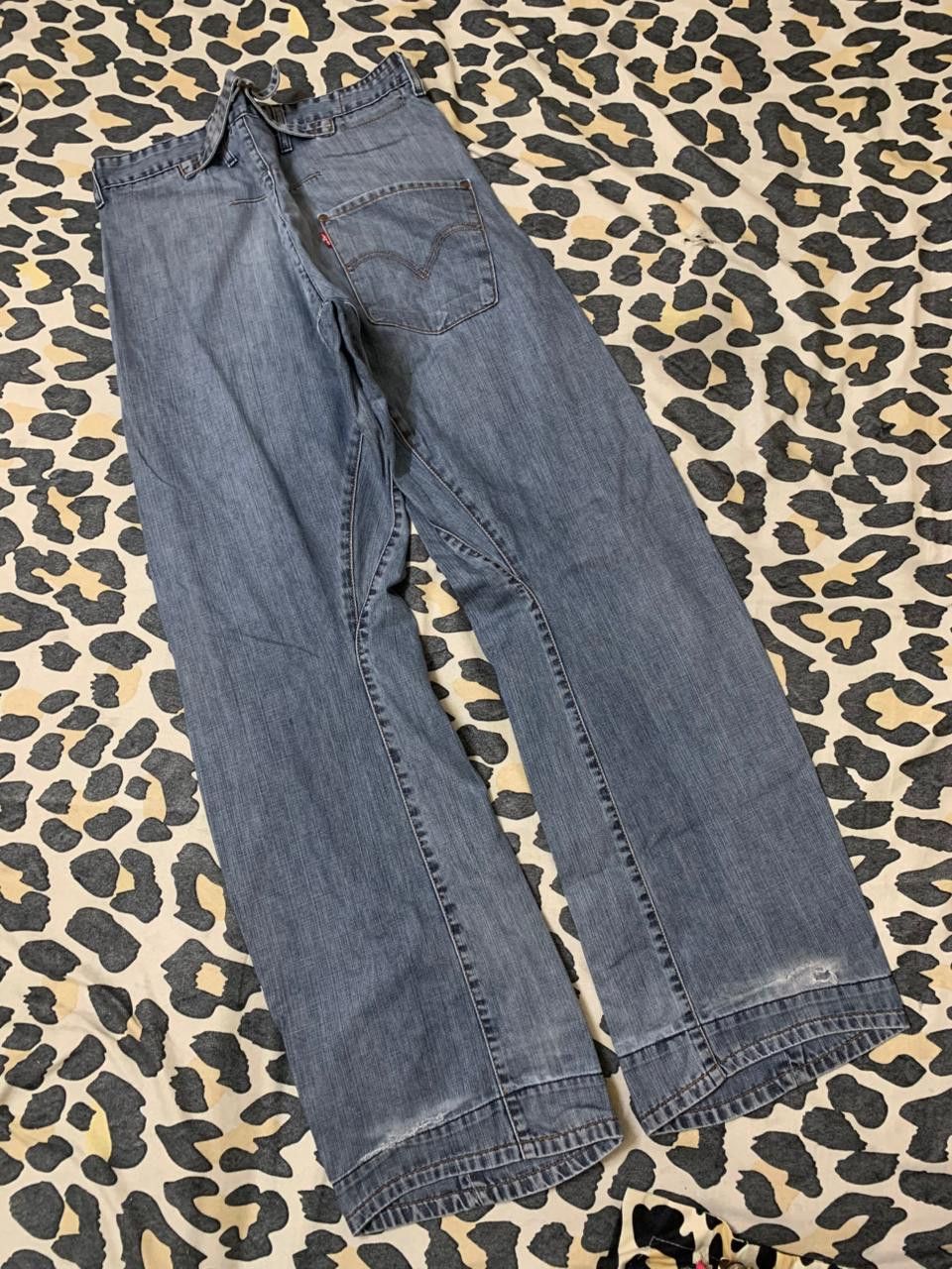 Engineered Garments vintage levis engineers pant buckle belt denim Size US 34 / EU 50 - 1 Thumbnail