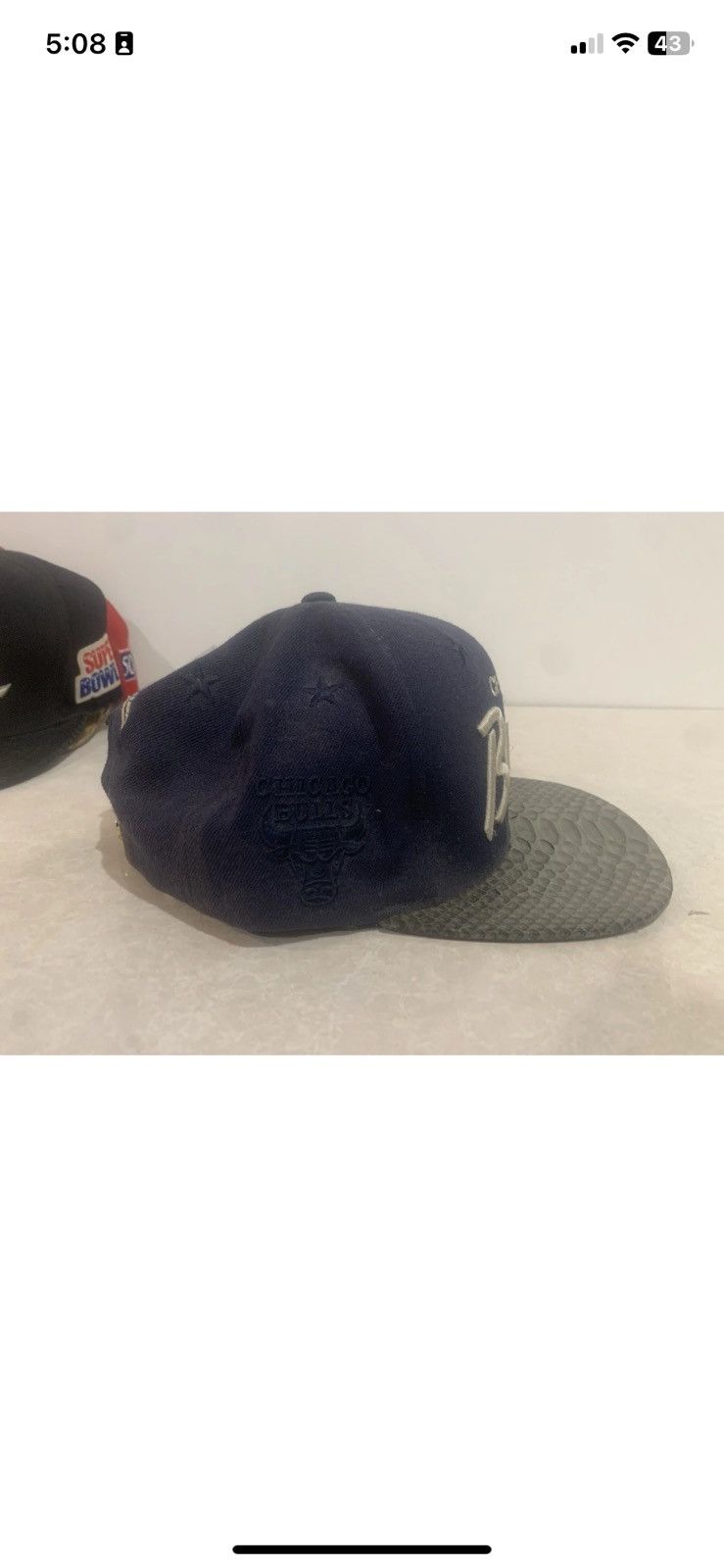 Just Don Just Don chicago bulls hat Size ONE SIZE - 2 Thumbnail