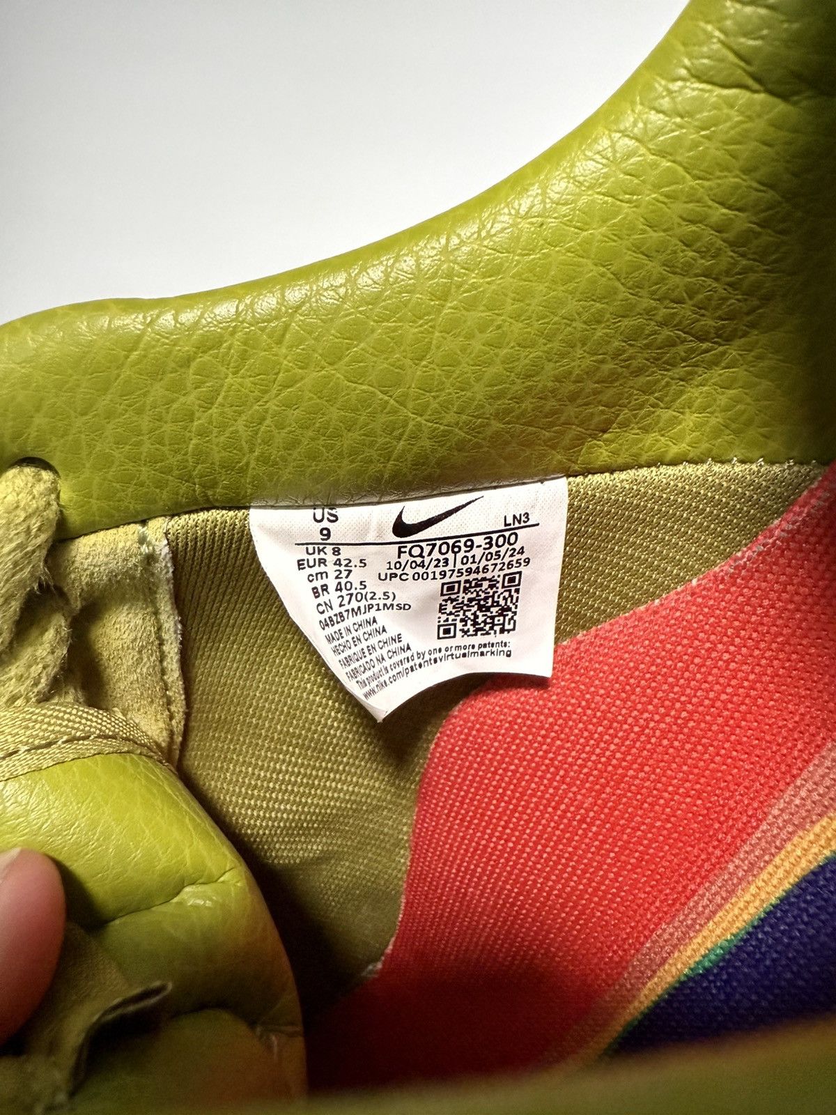 Cactus Plant Flea Market × Nike CPFM x Nike AF1 Moss Size US 9 / EU 42 - 7 Thumbnail