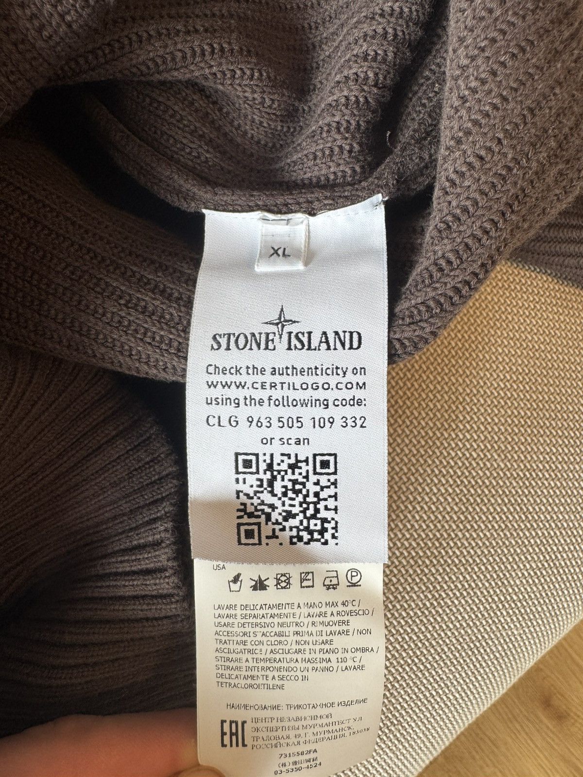 Stone Island Stone Island Ghost Piece Turtleneck Size US XL / EU 56 / 4 - 5 Thumbnail