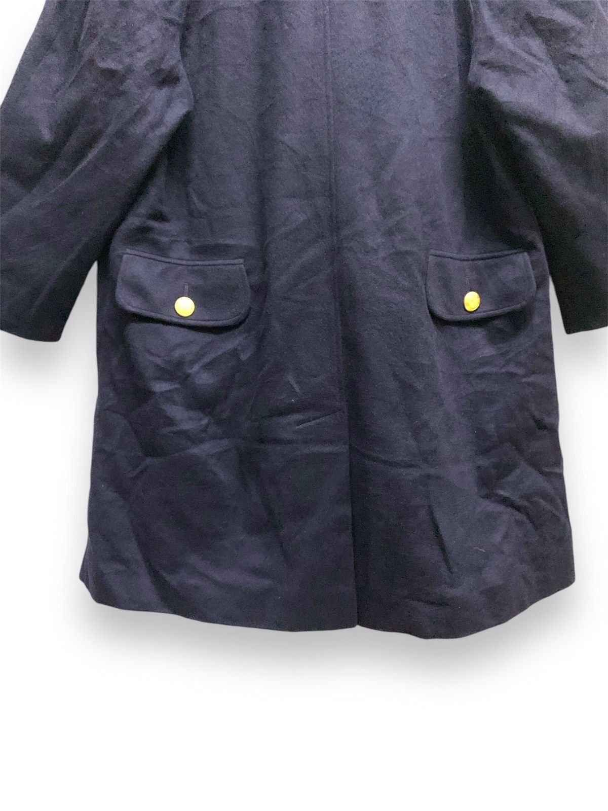 Vintage ADMYSA Double Breasted Pure Cashmere Long Coat Size US L / EU 52-54 / 3 - 10 Thumbnail