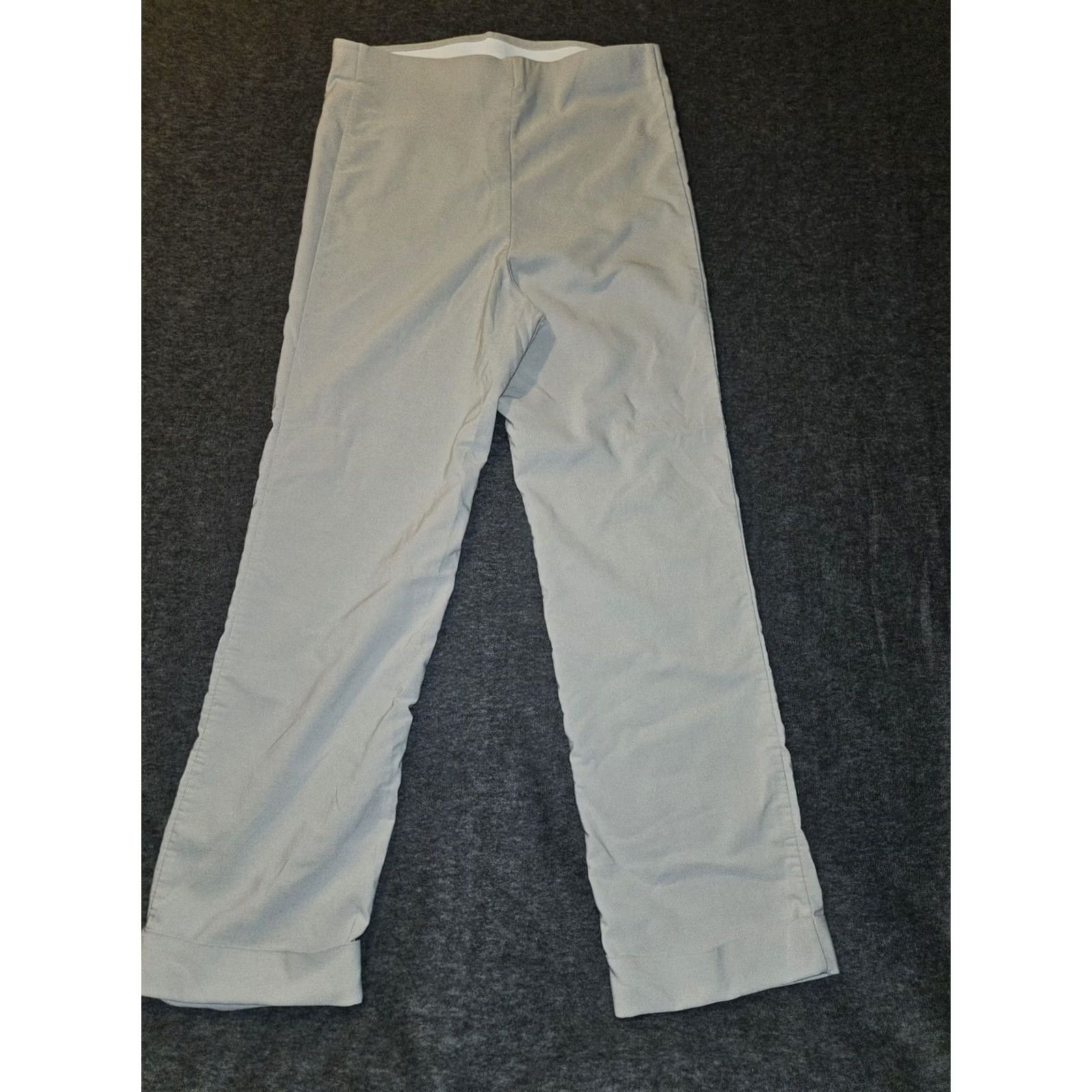Vintage Motherhood Pants Women's Medium Tan Straight Leg Pullon Stretch Made in USA Size 32" / US 10 / IT 46 - 7 Thumbnail