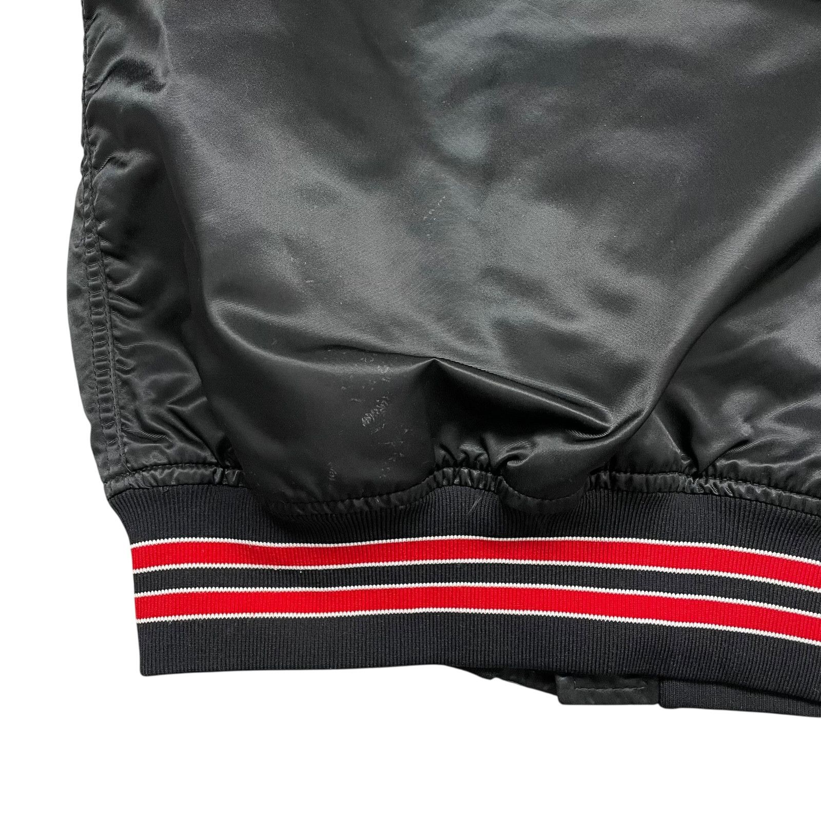 Vintage RARE 90s MILB BIRMINGHAM BARONS WILSON SATIN BOMBER 42 Size US L / EU 52-54 / 3 - 6 Thumbnail