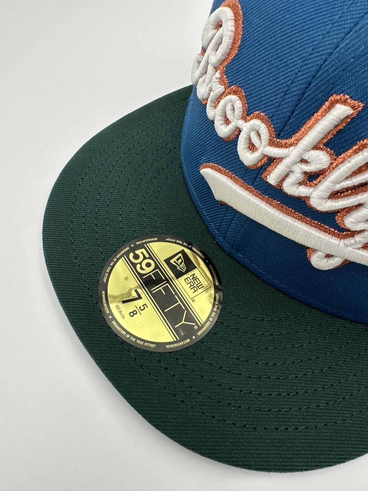 New Era Brooklyn Dodgers Fitted 1st World Champion Patch Rushmore Size ONE SIZE - 4 Thumbnail