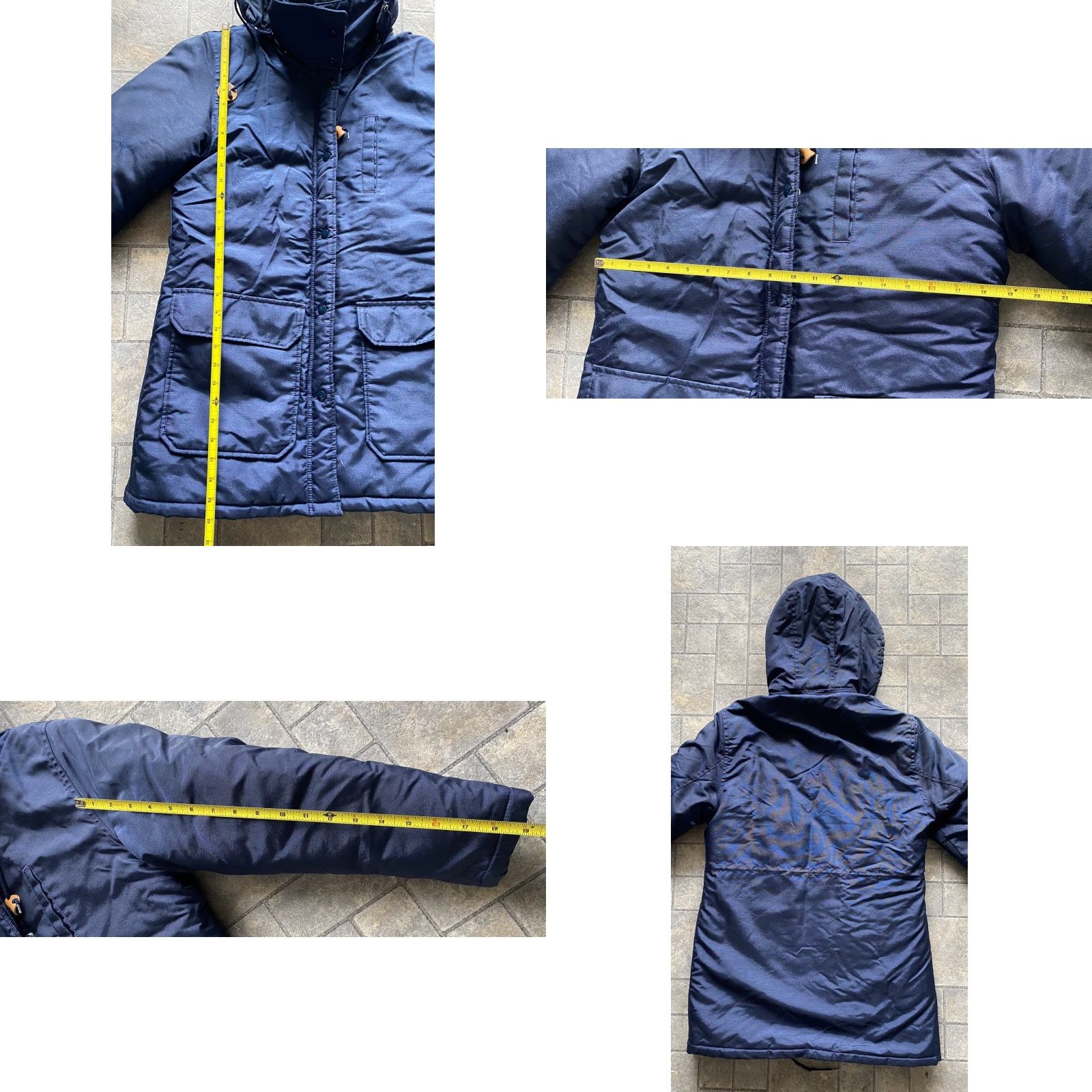 Top Of The World VINTAGE Top Of The World Jacket Coat Women’s Medium Made In USA Blue Size M / US 6-8 / IT 42-44 - 9 Thumbnail