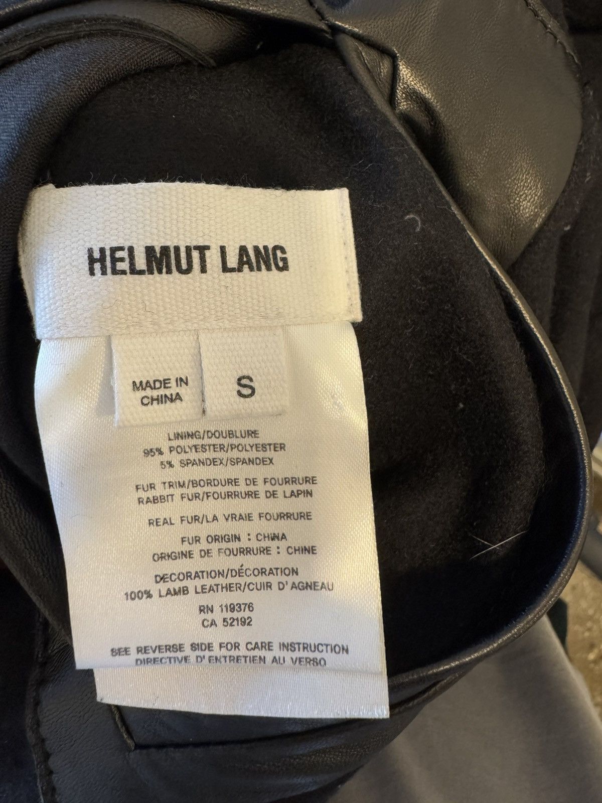 Helmut Lang Wool and Rabbit fur jacket Size S / US 4 / IT 40 - 4 Thumbnail