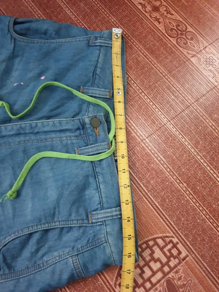 Issey Miyake 💥Frapbois splash paint art Issey miyake denim pant Size US 33 - 6 Thumbnail