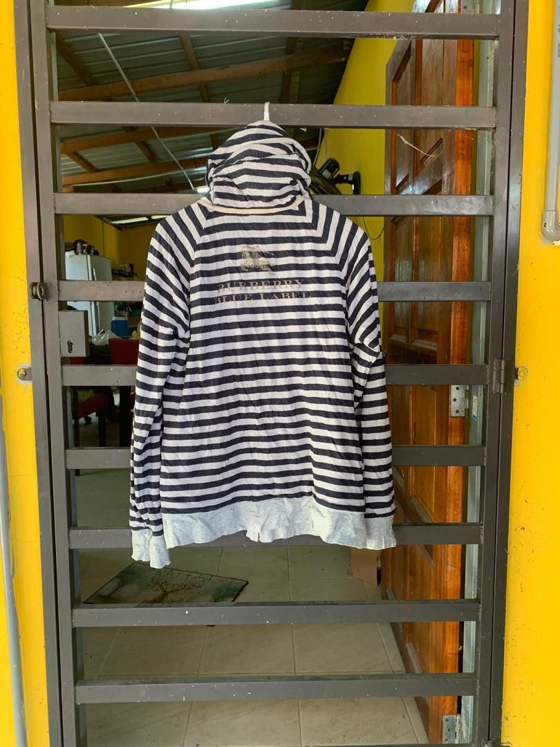 Burberry Burberry Striped Reversible Hoodie Size XS / US 0-2 / IT 36-38 - 2 Thumbnail