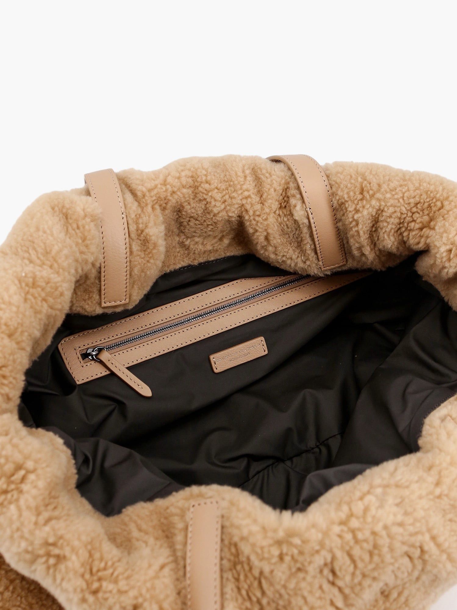Brunello Cucinelli o1y0725 Size : OS / Handbag in Beige Size ONE SIZE - 4 Thumbnail