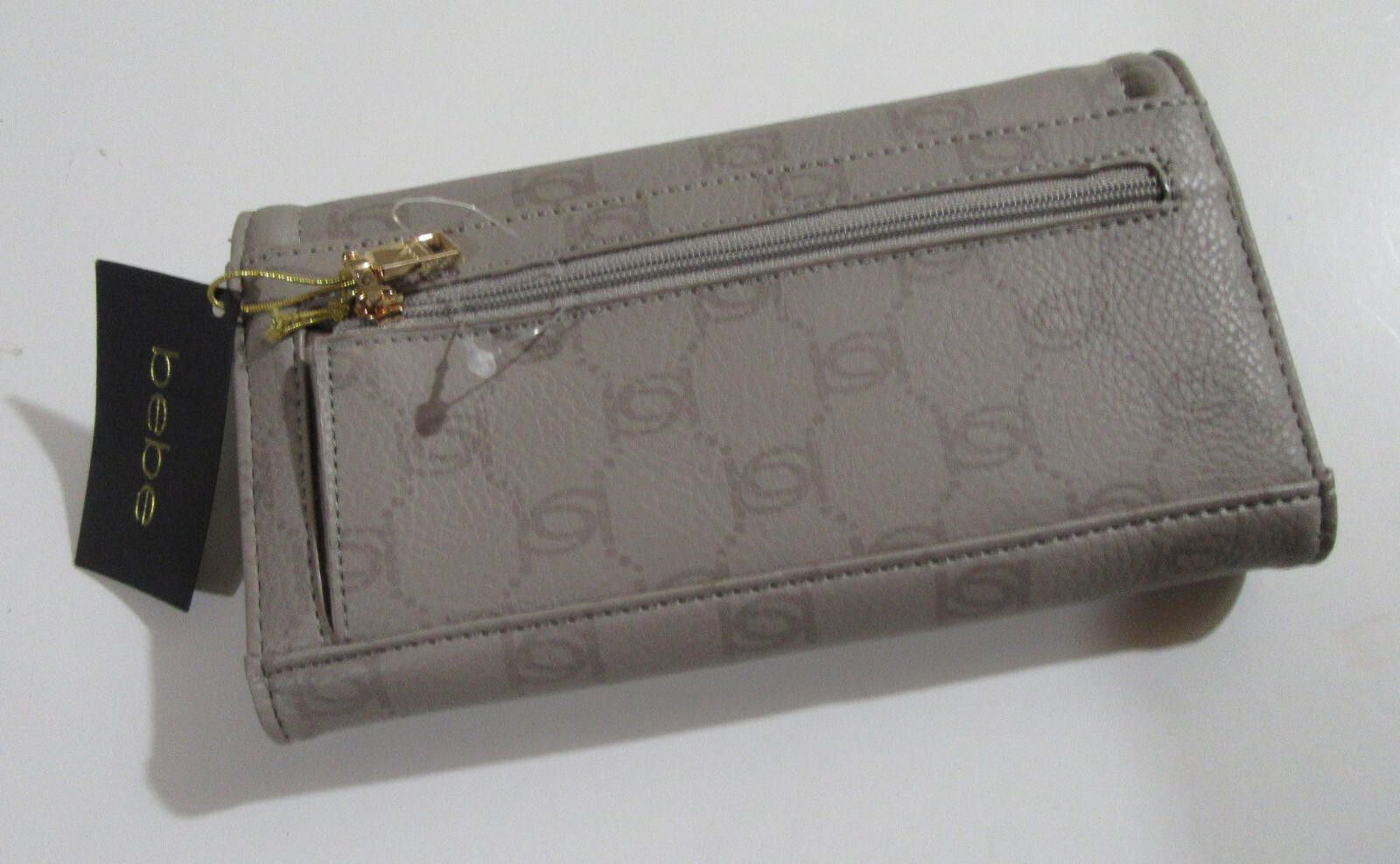 United Colors Of Benetton bebe Alexis Flap Logo Wallet Grey Size ONE SIZE - 2 Thumbnail