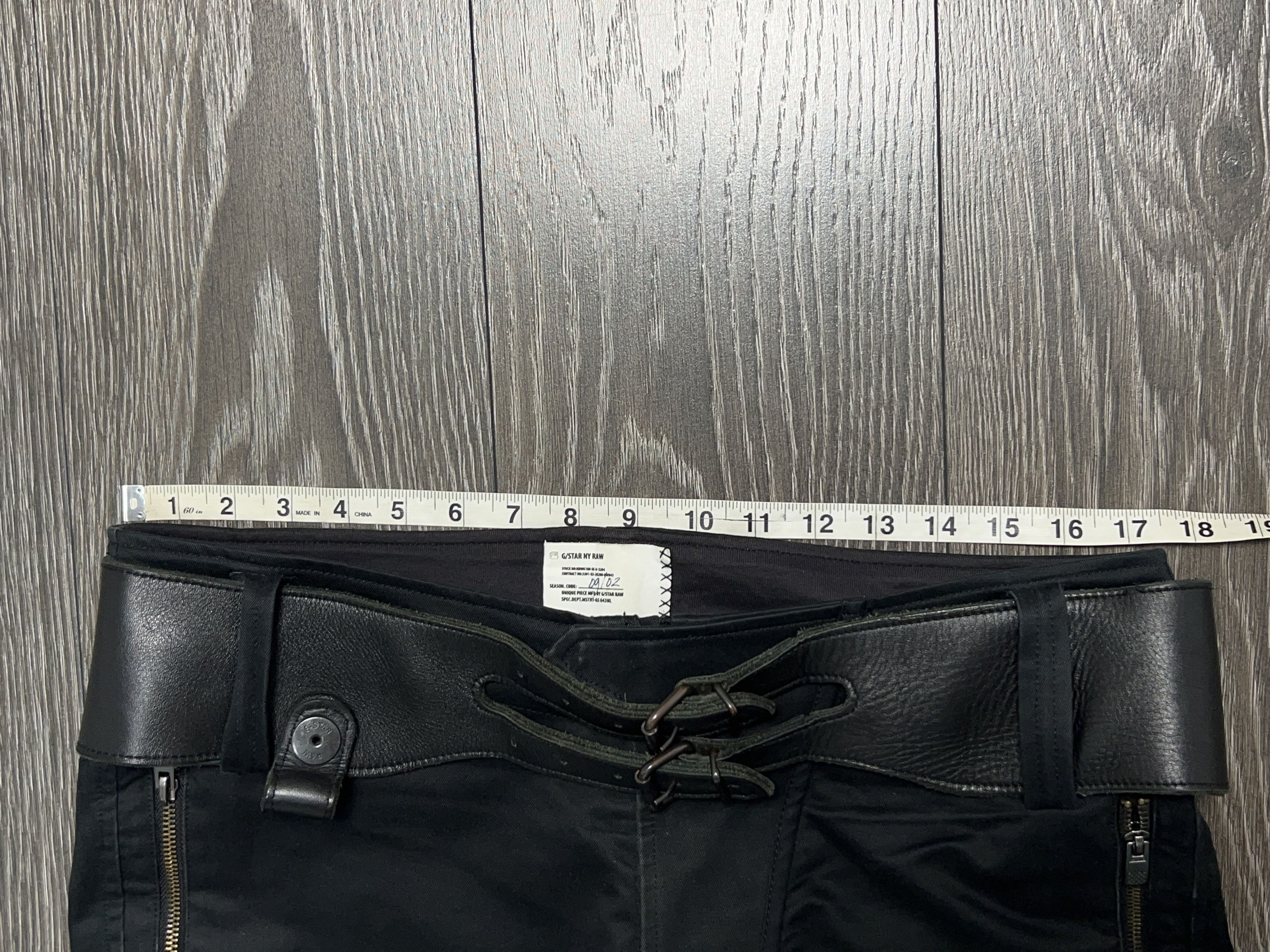 G-Star RARE NY RAW Special Edition Quilted Pants Biker Moto Style Size US 32 / EU 48 - 18 Thumbnail