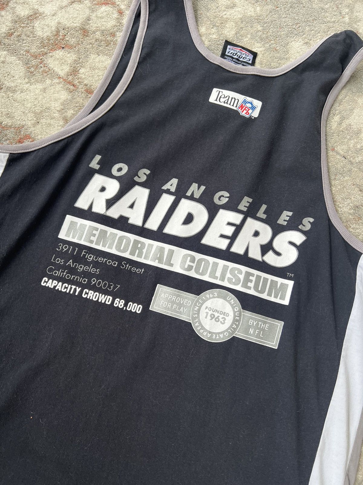 NFL Campri Teamline Los Angeles Raiders NFL Tank Top Size US XL / EU 56 / 4 - 2 Thumbnail