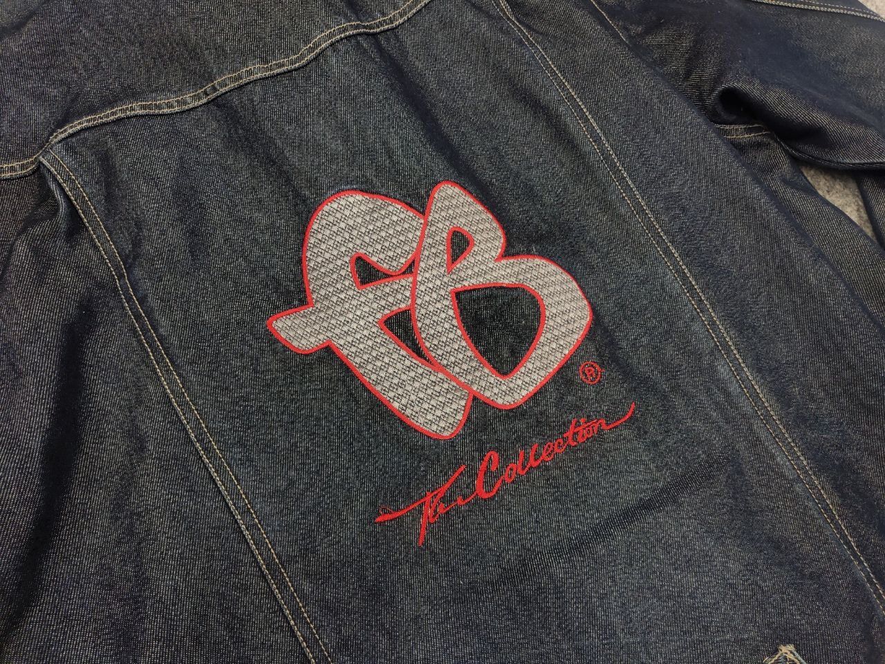 Fubu Vintage Fubu Logo collection Indigo blue denim Jacket Y2K Size US L / EU 52-54 / 3 - 12 Thumbnail