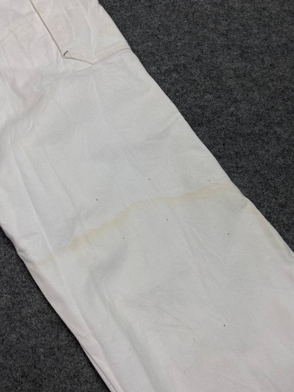 Japanese Brand vintage 90s piko white baggy denim nice design Size US 32 / EU 48 - 6 Thumbnail