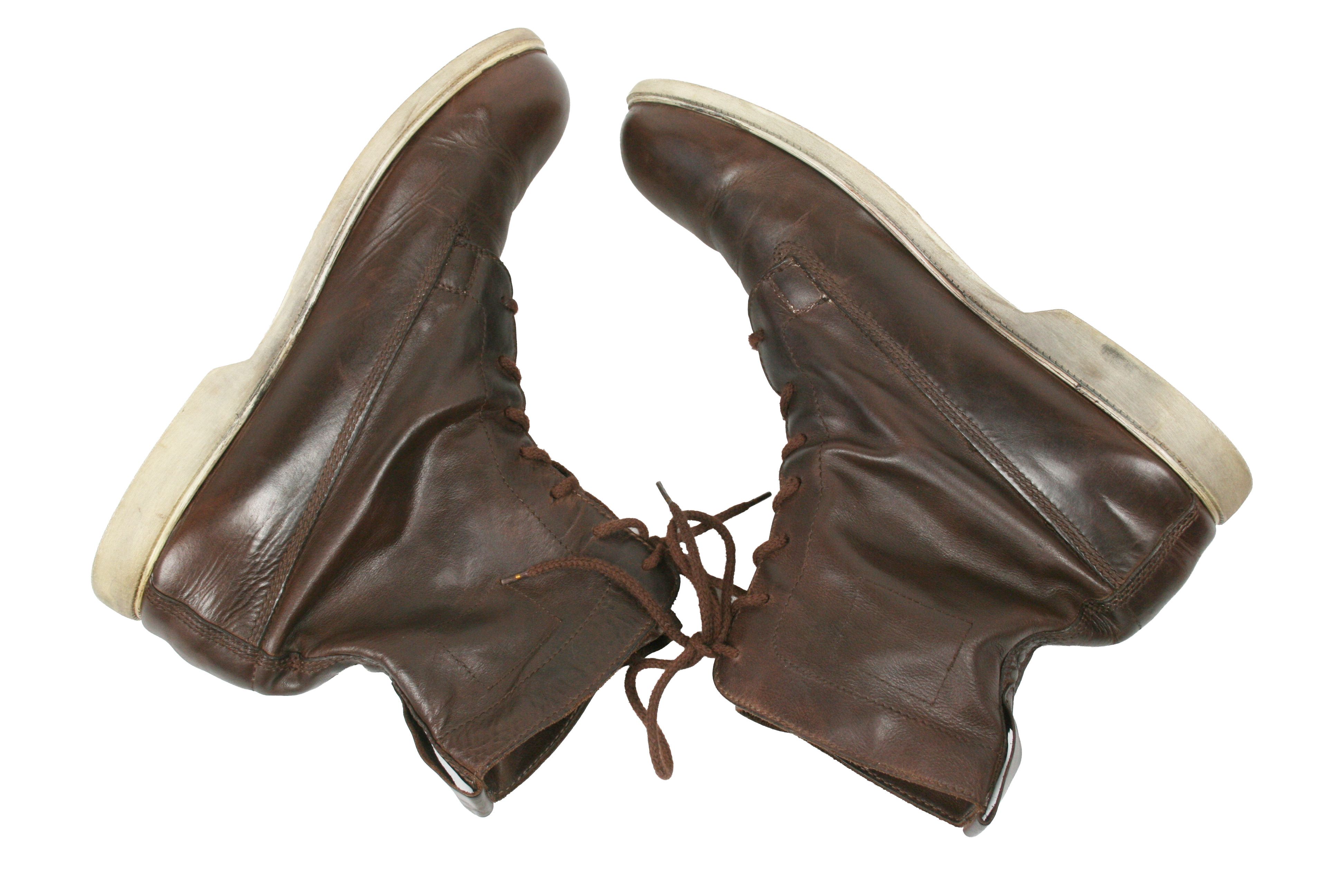 Dirk Bikkembergs 00S Military Combat Leather Boots Vintage Size US 10 / EU 43 - 10 Thumbnail