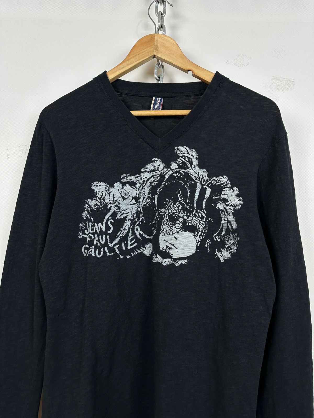 Jean Paul Gaultier Jean Paul Gaultier V-Neck Long Sleeve Shirt Size US M / EU 48-50 / 2 - 5 Thumbnail