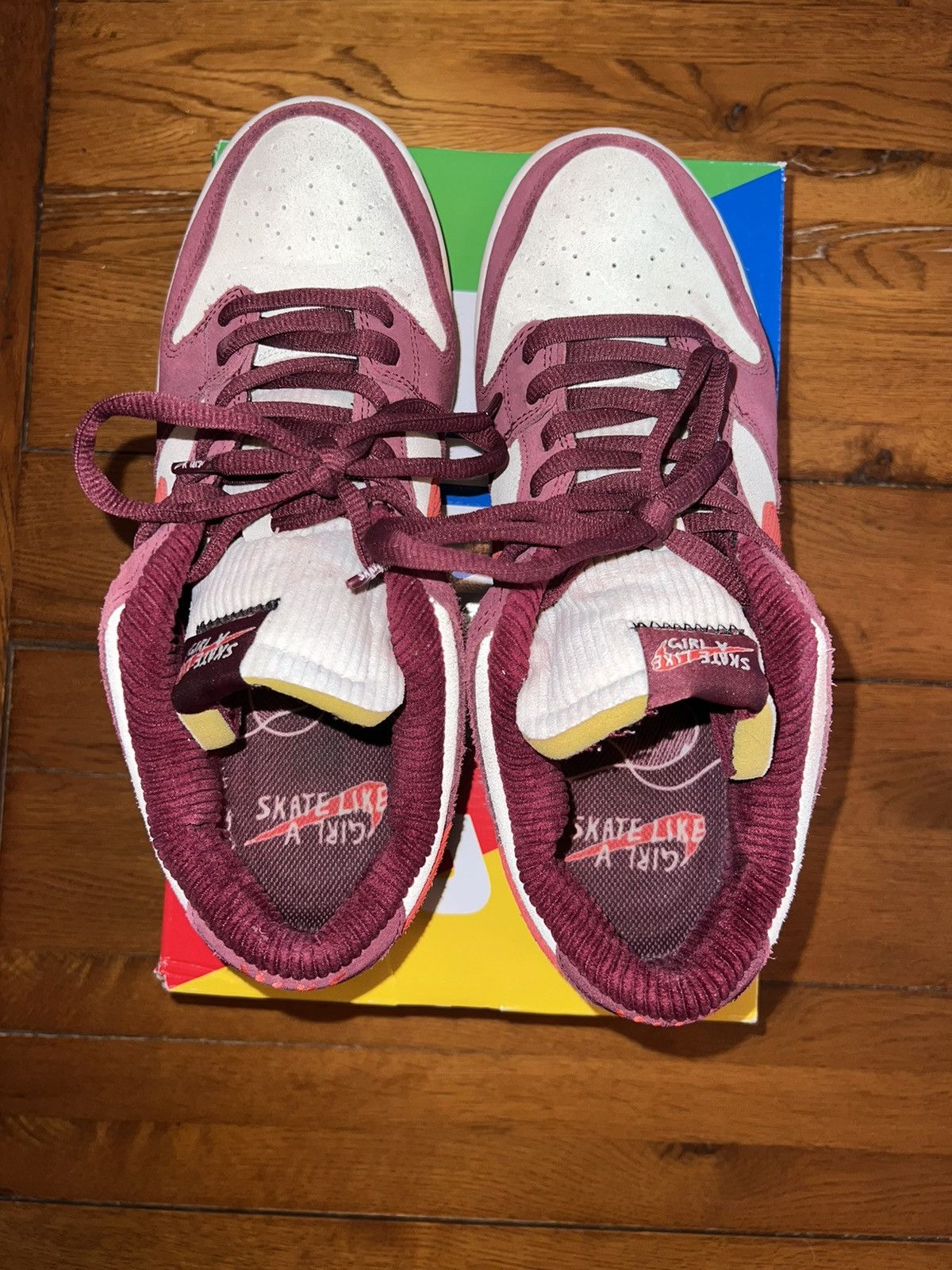 Nike Nike Dunk Low Skate Like a Girl Size US 12 / EU 45 - 7 Thumbnail