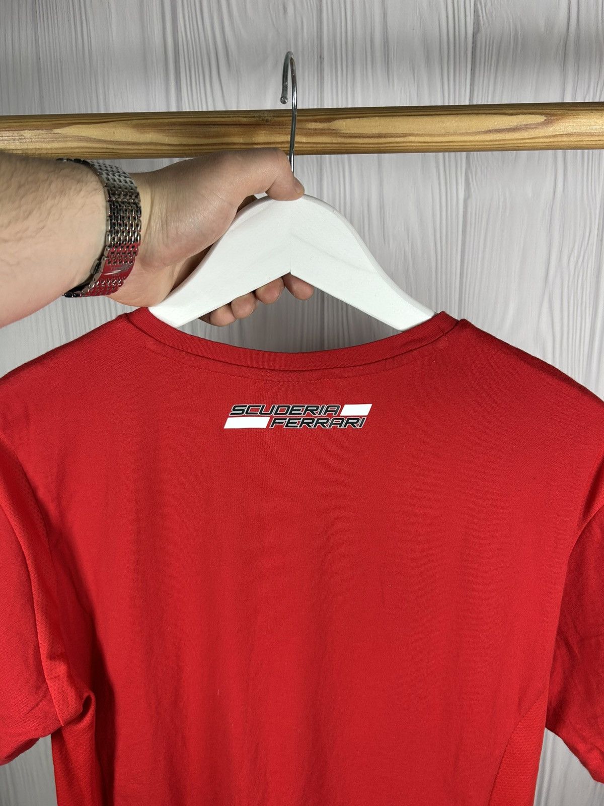 Ferrari × Puma Scuderia Ferrari Puma Mission Team F1 T-Shirt Size M Size US M / EU 48-50 / 2 - 7 Thumbnail