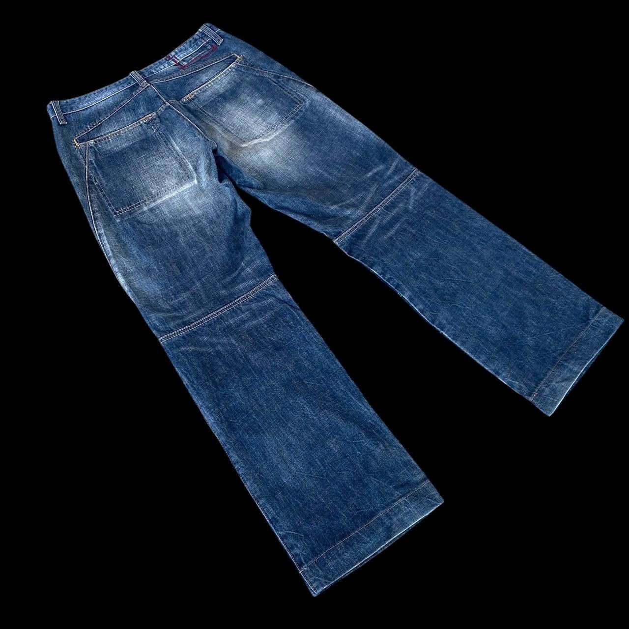 Marithe + Francois Girbaud Archival Marithé François Girbaud Panelled Technical Denim Size US 31 - 13 Thumbnail