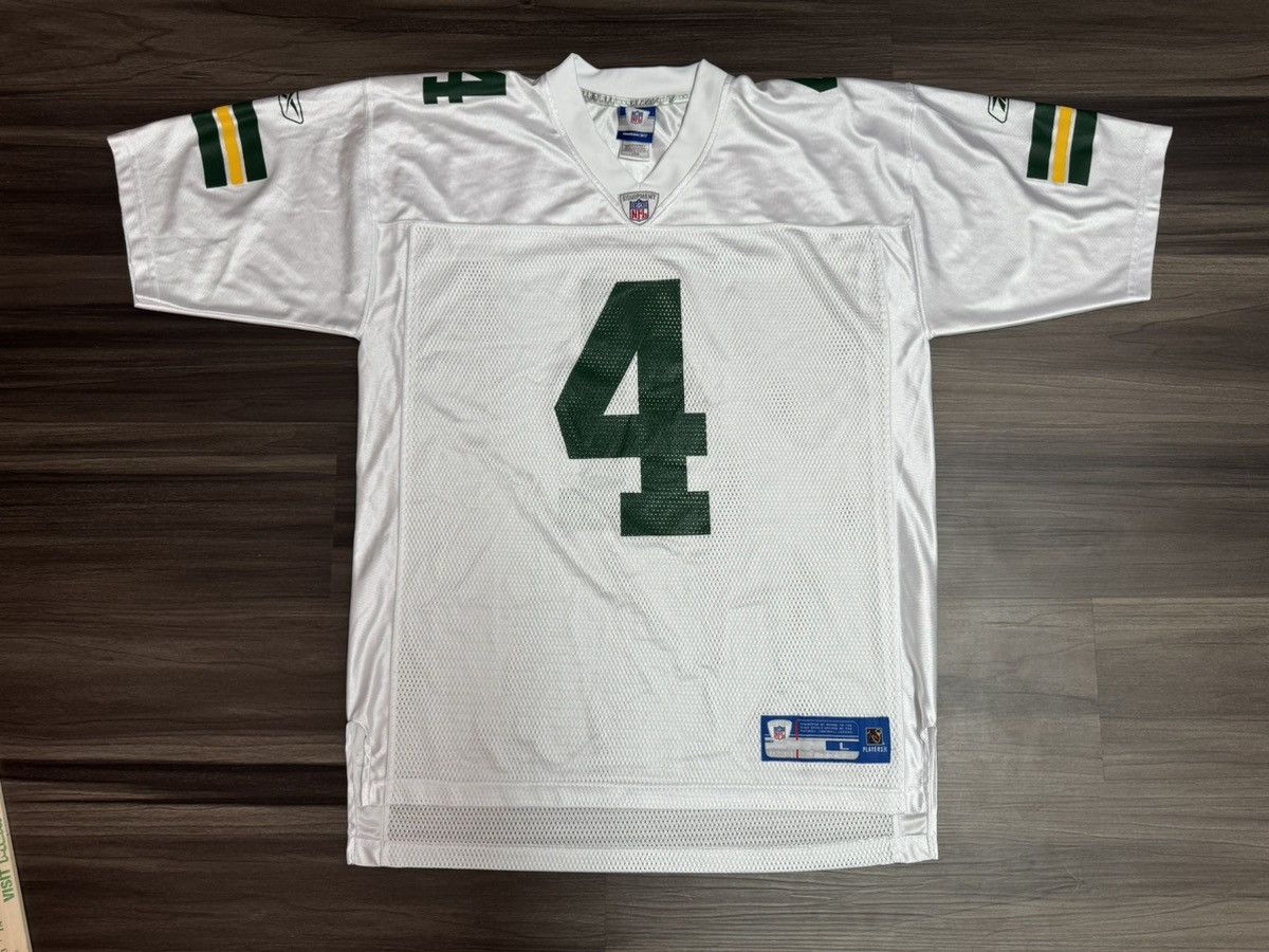Reebok Brett Favre #4 Green Bay Packers NFL Alternate Away Jersey Size US L / EU 52-54 / 3 - 1 Thumbnail