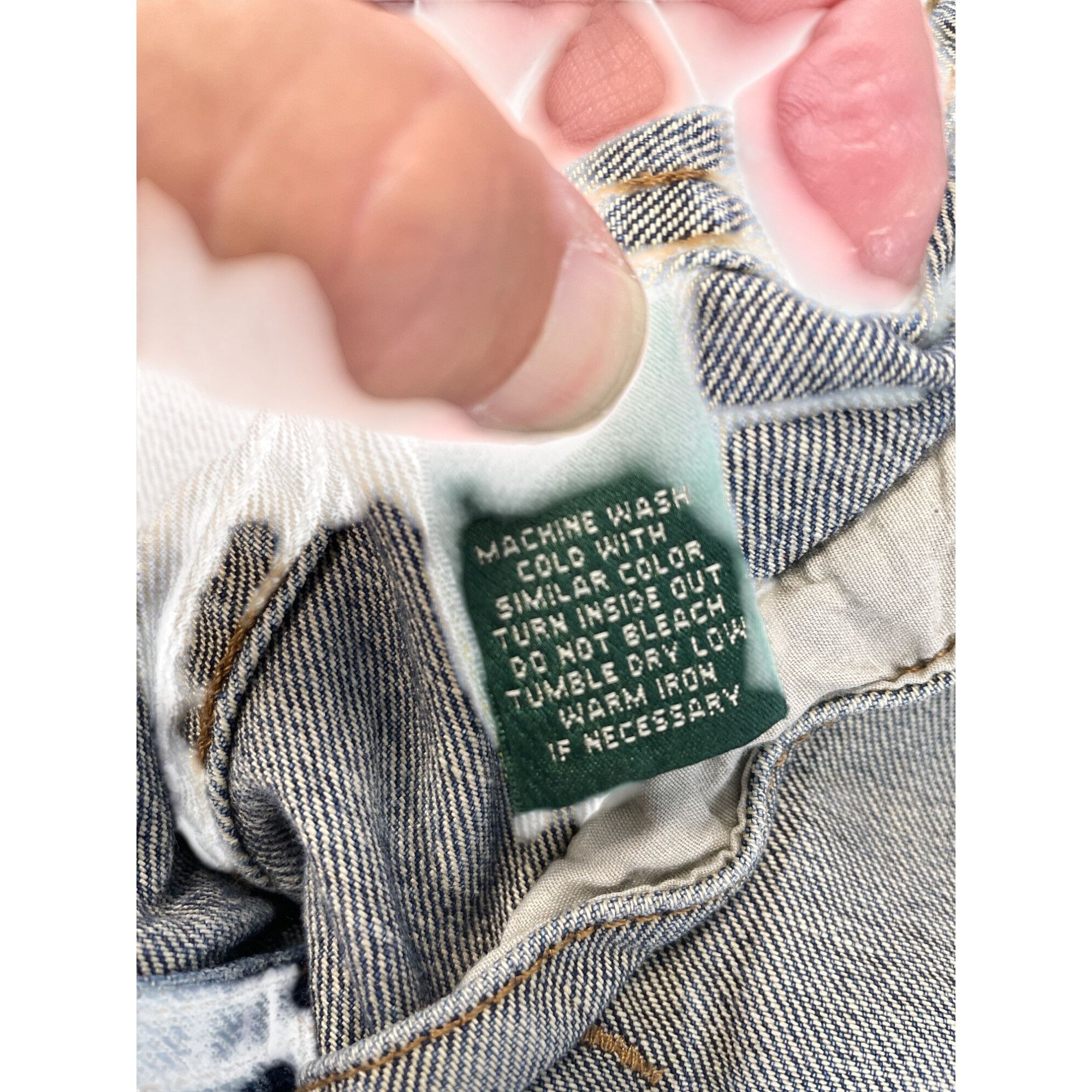 Ralph Lauren Lauren Jeans Co. Premium Womens blue button Denim Jacket siz Size S / US 4 / IT 40 - 10 Thumbnail