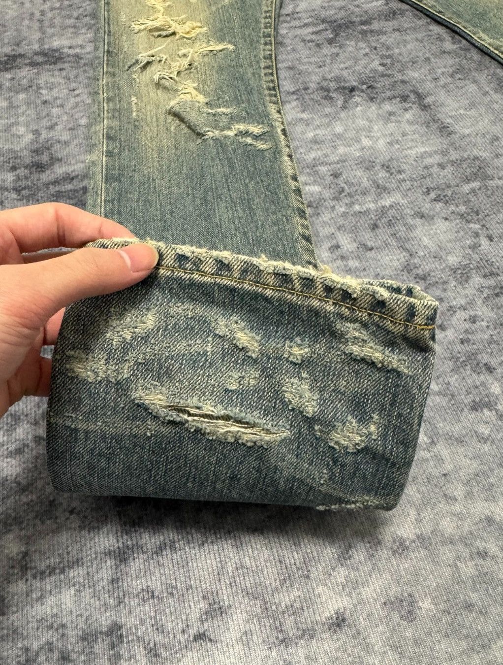 Hedi Slimane × Saint Laurent Paris 13FW D02 Little Crash Jeans sz31 & 28 Size US 31 - 6 Thumbnail