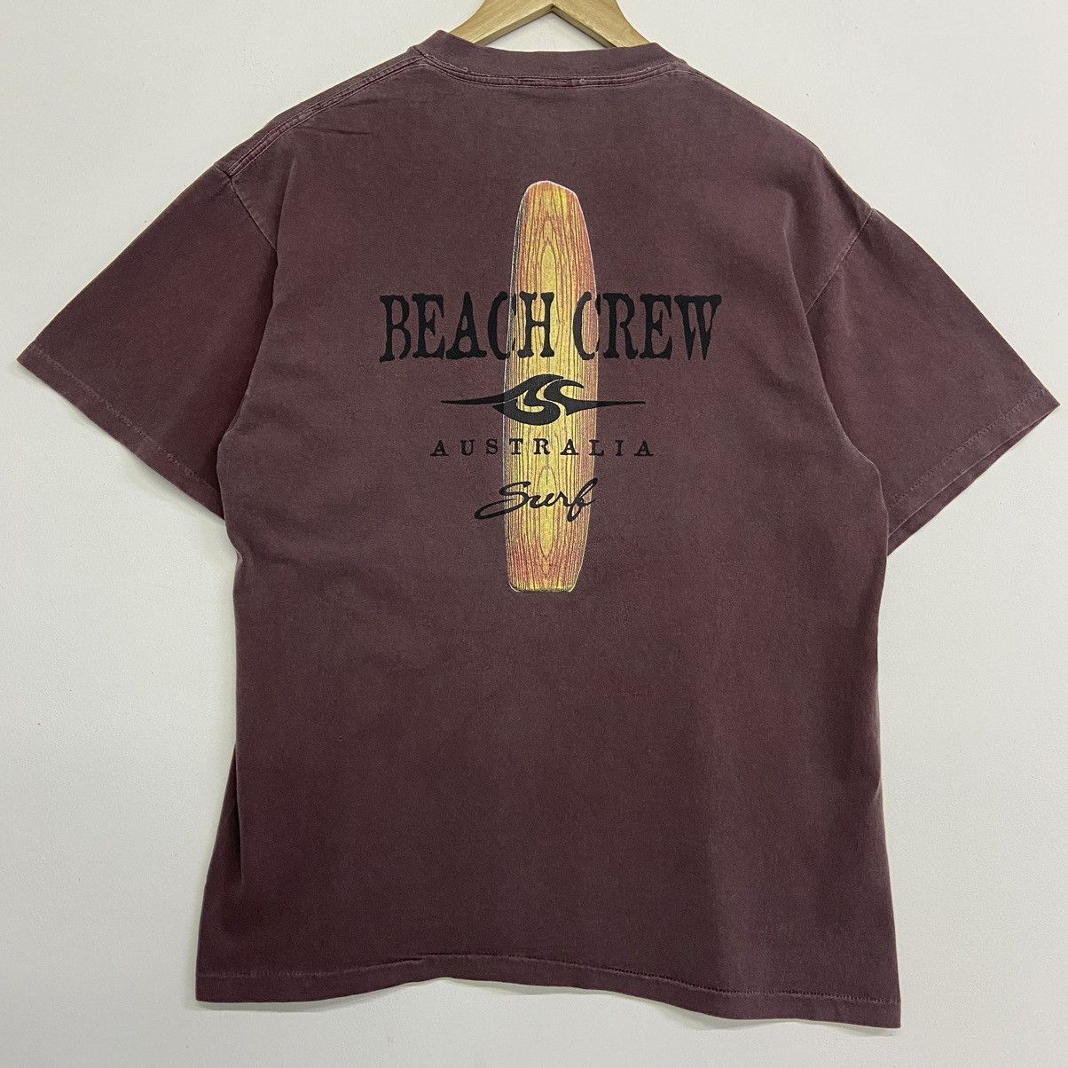 Vintage ‘Beach Crew Australia Surf Surfing T-shirt Size US M / EU 48-50 / 2 - 2 Thumbnail