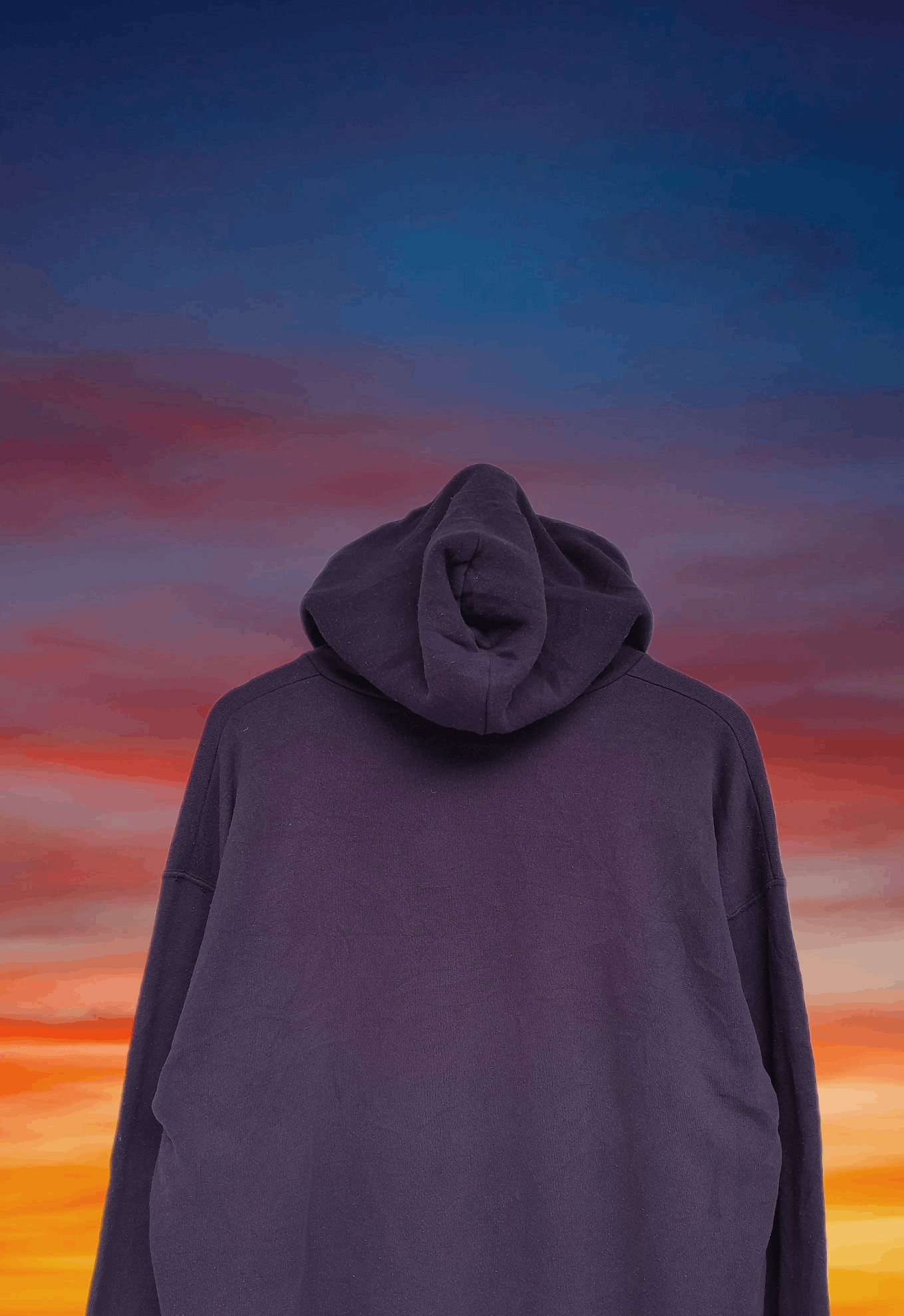 Hanes × Vintage Vintage 90s Hanes The Ultimate Source hoodies Size US L / EU 52-54 / 3 - 4 Thumbnail