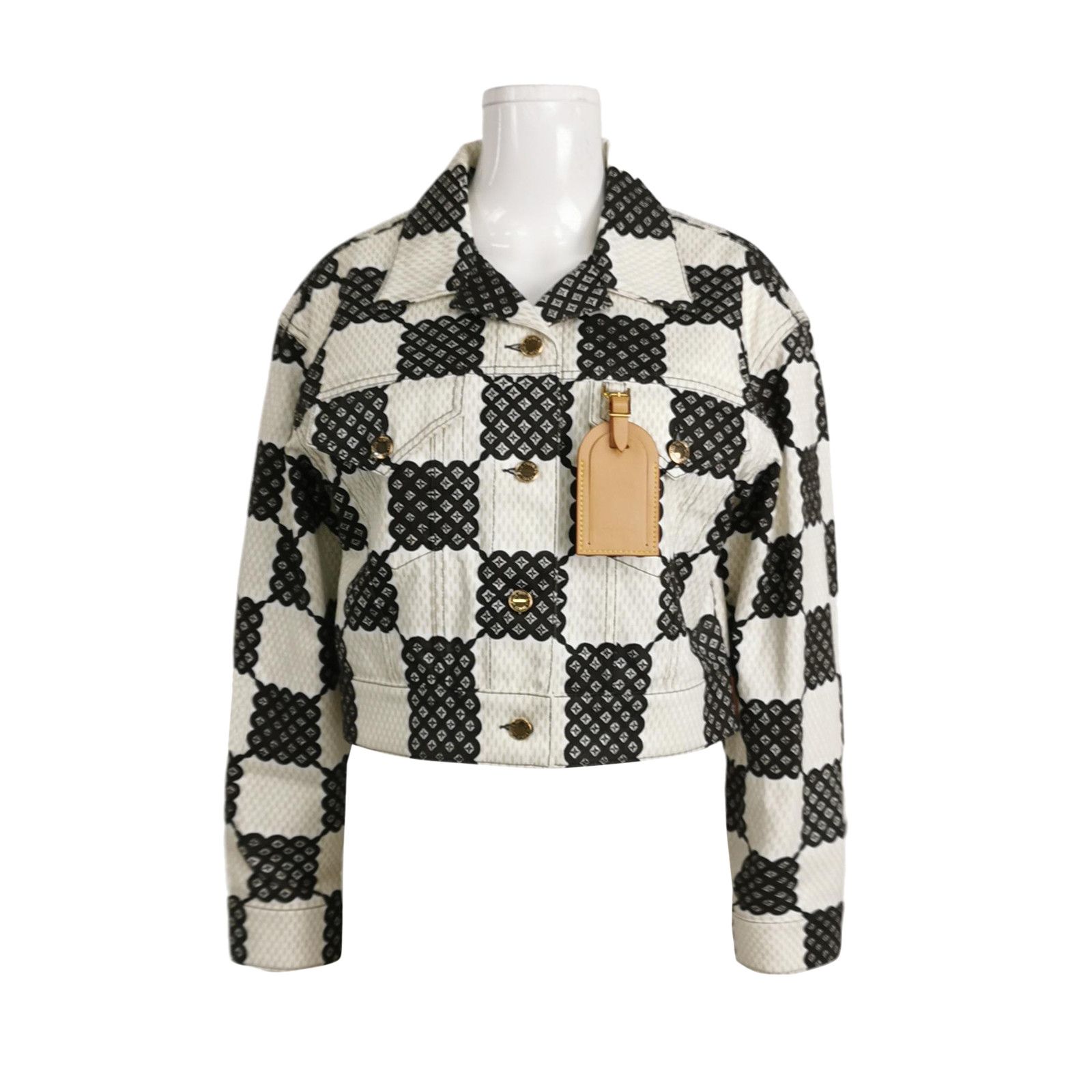 Louis Vuitton Louis Vuitton Monogram Pattern Jacket Size 40 Size M / US 6-8 / IT 42-44 - 1 Thumbnail