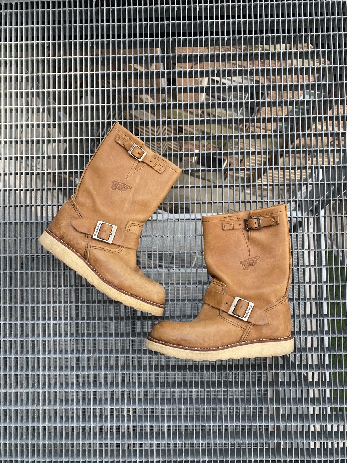 Red Wing Red Wing Engineer Leather Boots Size US 7.5 / IT 37.5 - 1 Thumbnail