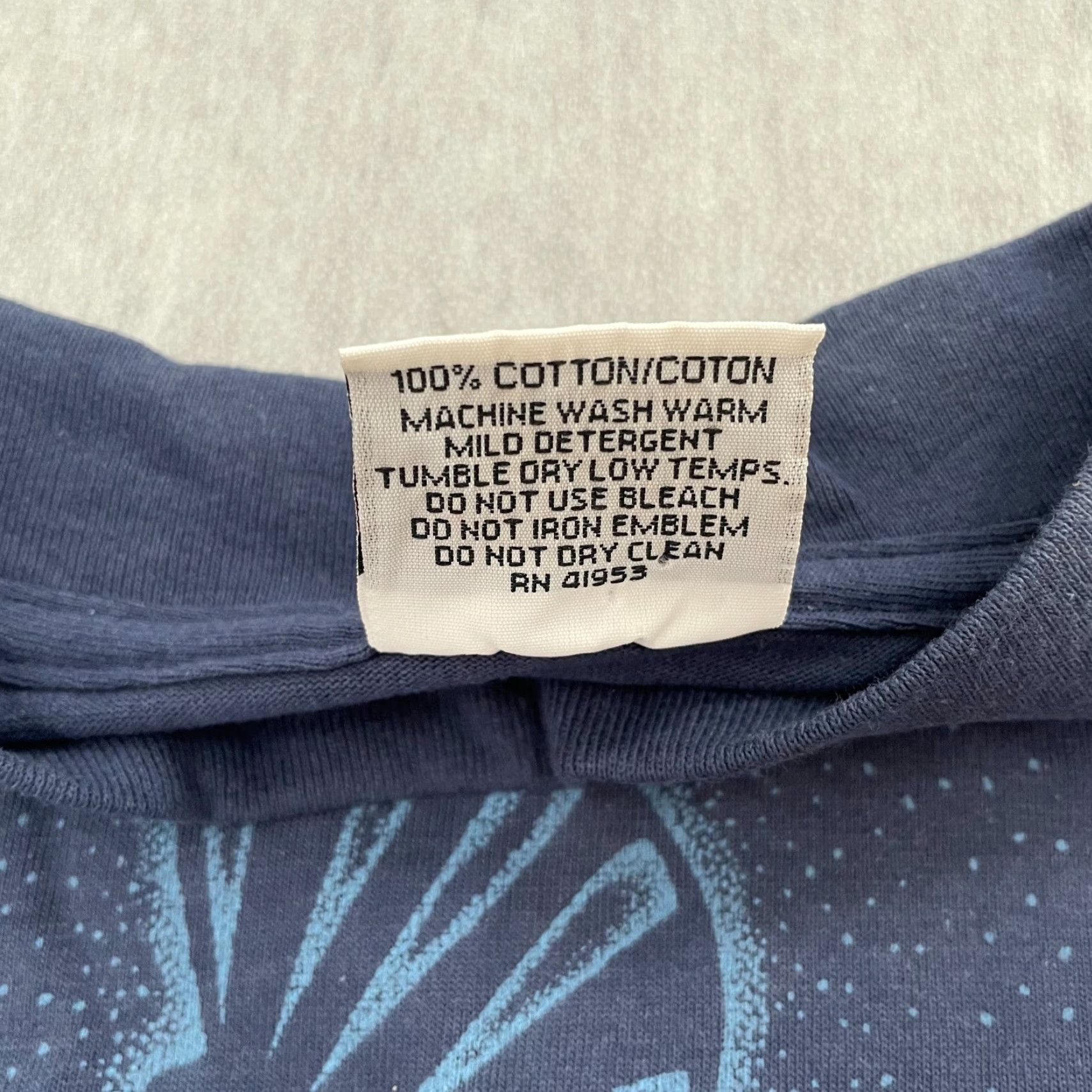 Vintage VINTAGE Collegiate Pacific Florida Shirt Adult XL Blue Sunshine State T-Shirt Men XL 90s USA Made Size US XL / EU 56 / 4 - 6 Thumbnail
