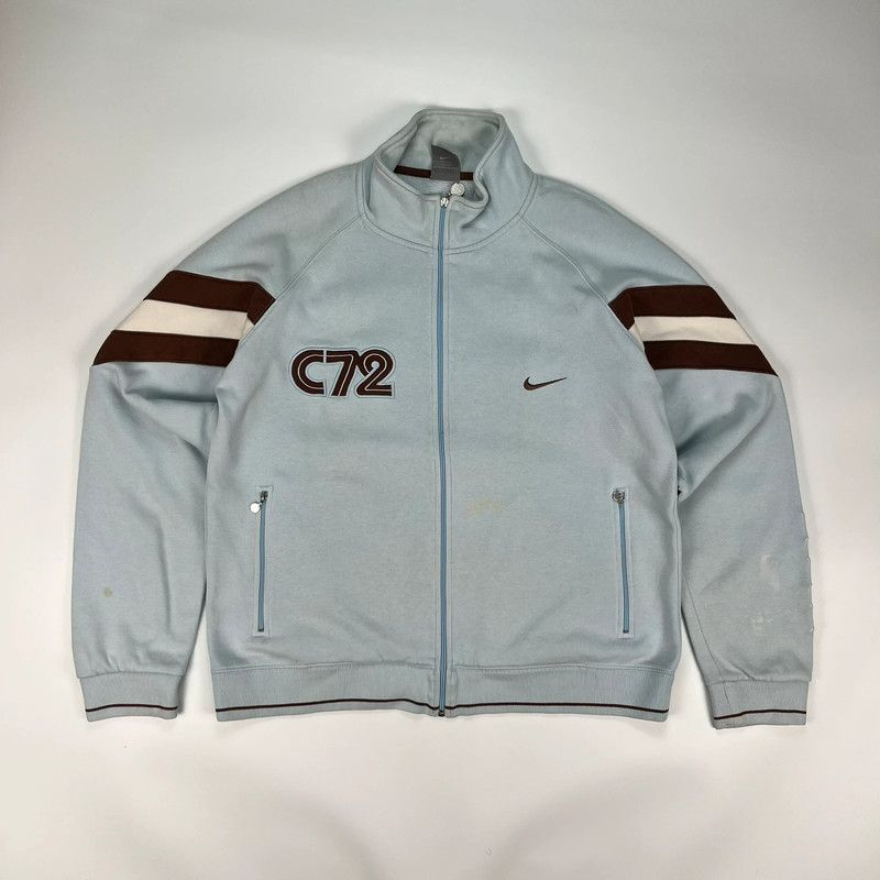 Cav Empt × Nike Nike x CE Track Jacket Navy/Tan | Grailed