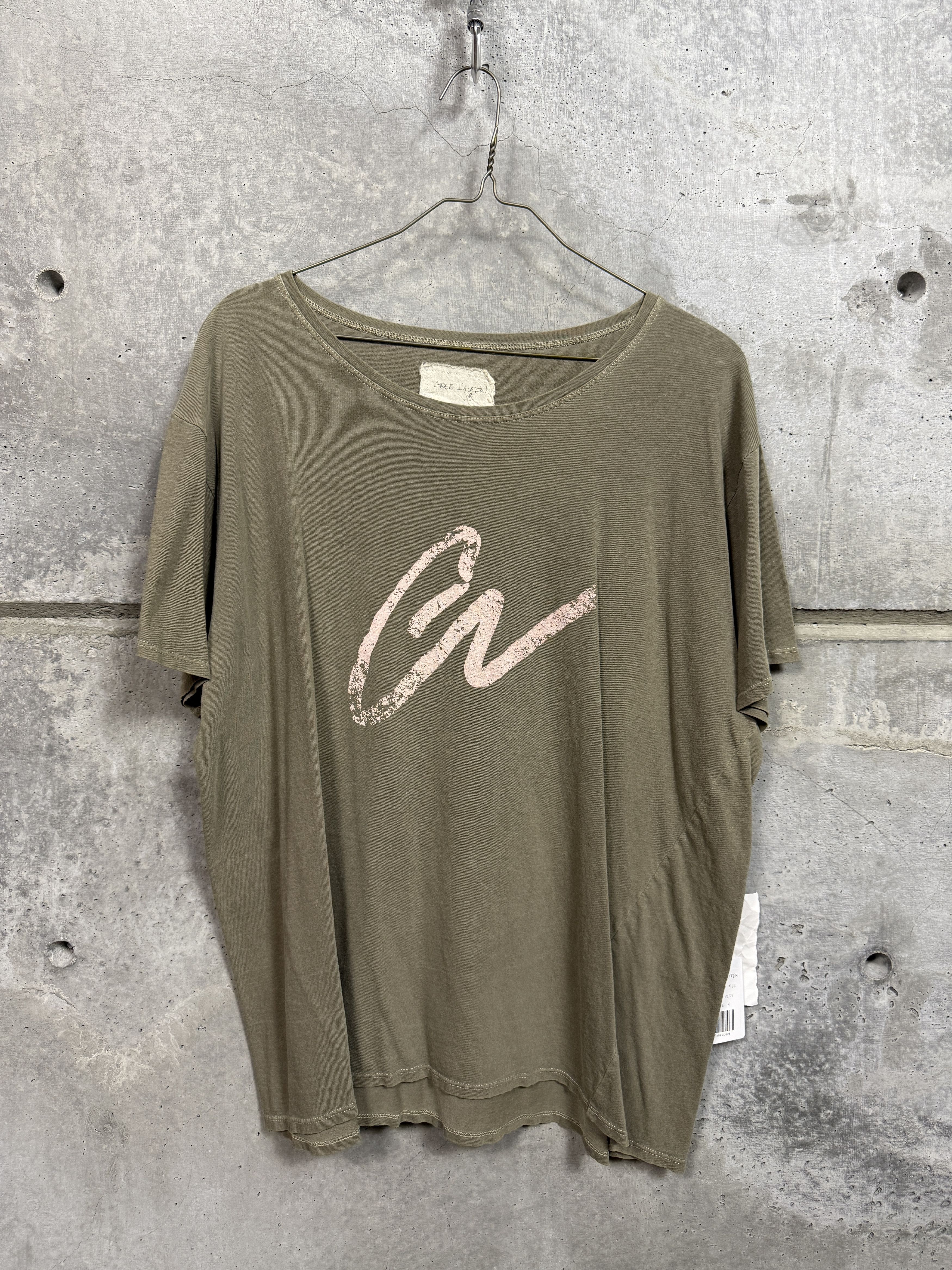 Greg Lauren Greg Lauren Olive GL Tee Size US XL / EU 56 / 4 - 1 Thumbnail