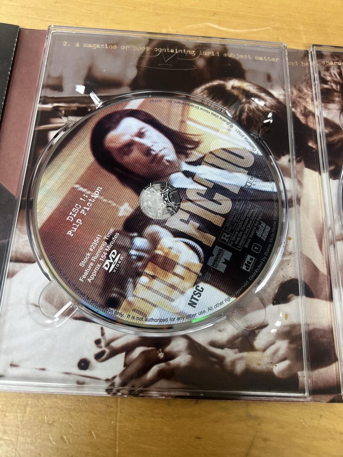 Other Pulp Fiction (DVD, 2002, 2-Disc Set, Collectors Edition) Size ONE SIZE - 7 Thumbnail
