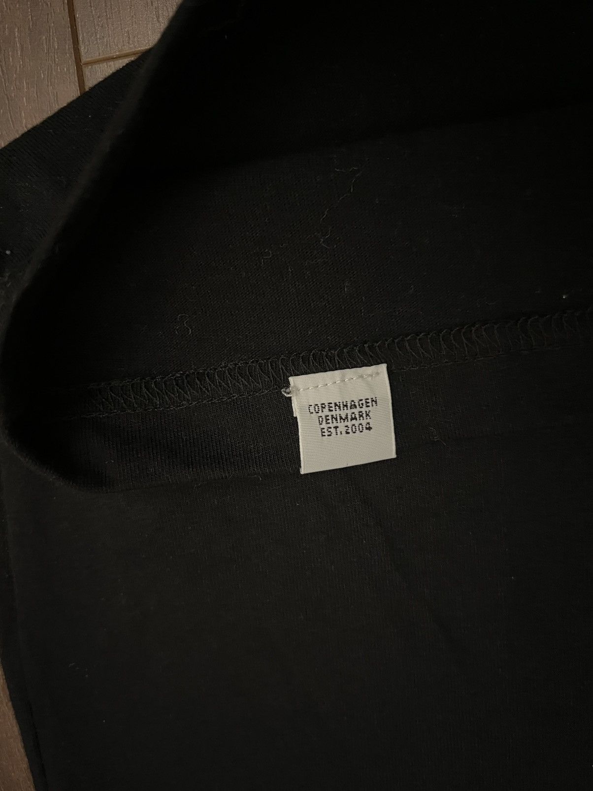 Norse Projects Norse Projects Black Blank Tee Size US S / EU 44-46 / 1 - 4 Thumbnail