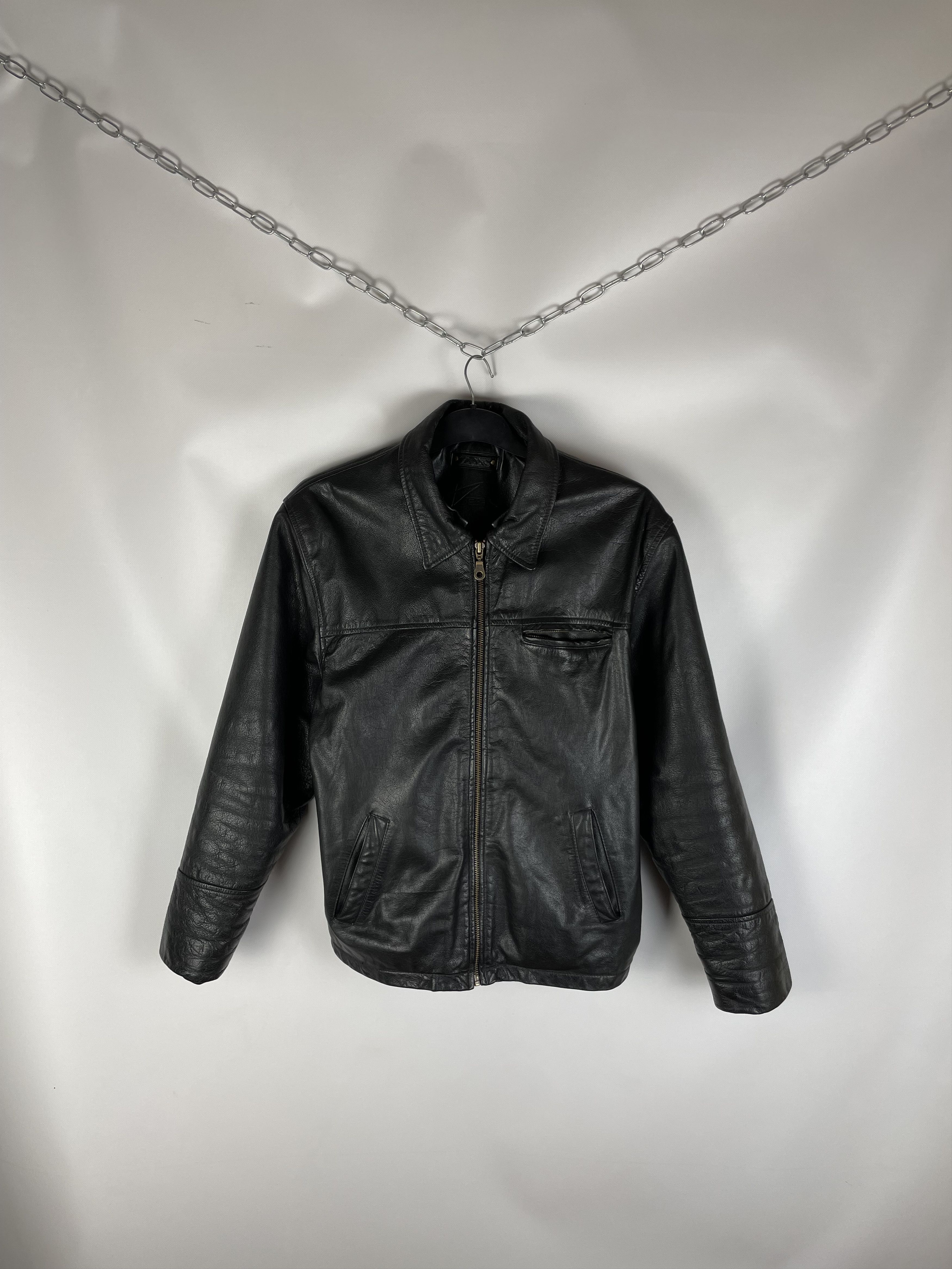 Vintage Vintage Leather Jacket 90s Size US S / EU 44-46 / 1 - 1 Thumbnail
