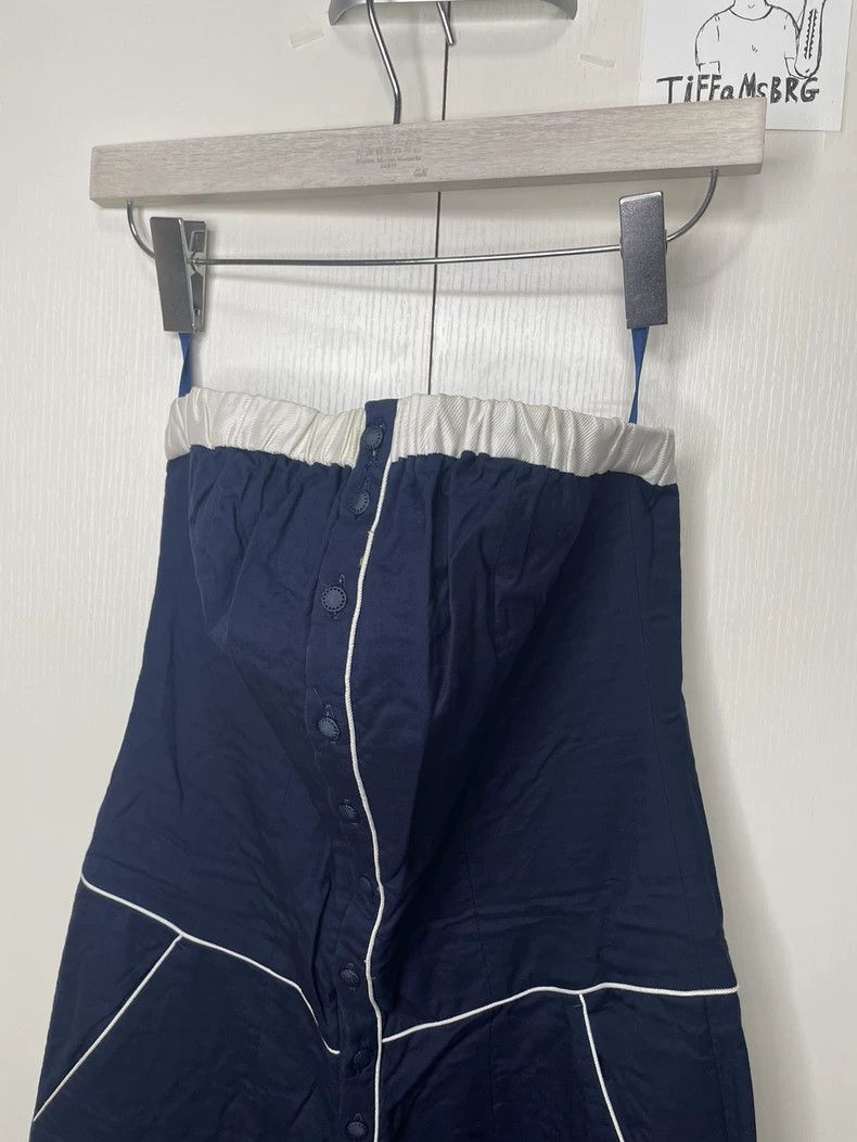Undercover undercover size 3 08 SS Show Navy Blue Bandeau Pants 2502-N Size 24" / US 00 / IT 34 - 4 Thumbnail