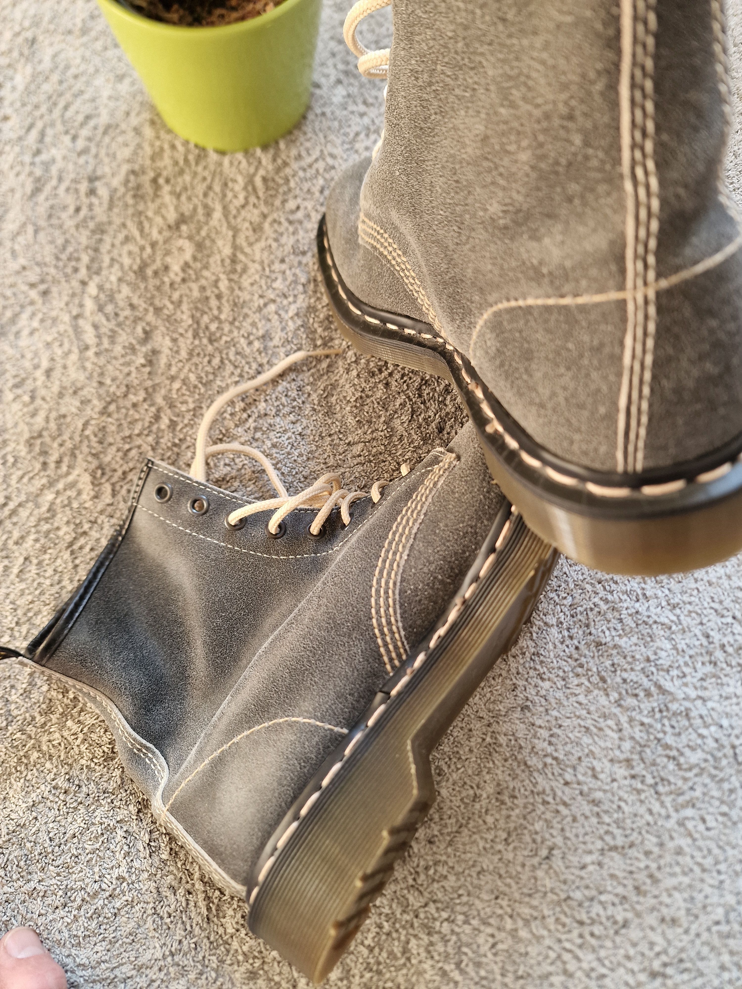 Dr. Martens Rare Dr. Martens 9350 chalk aviator made in england vintage Size US 9 / EU 42 - 18 Thumbnail