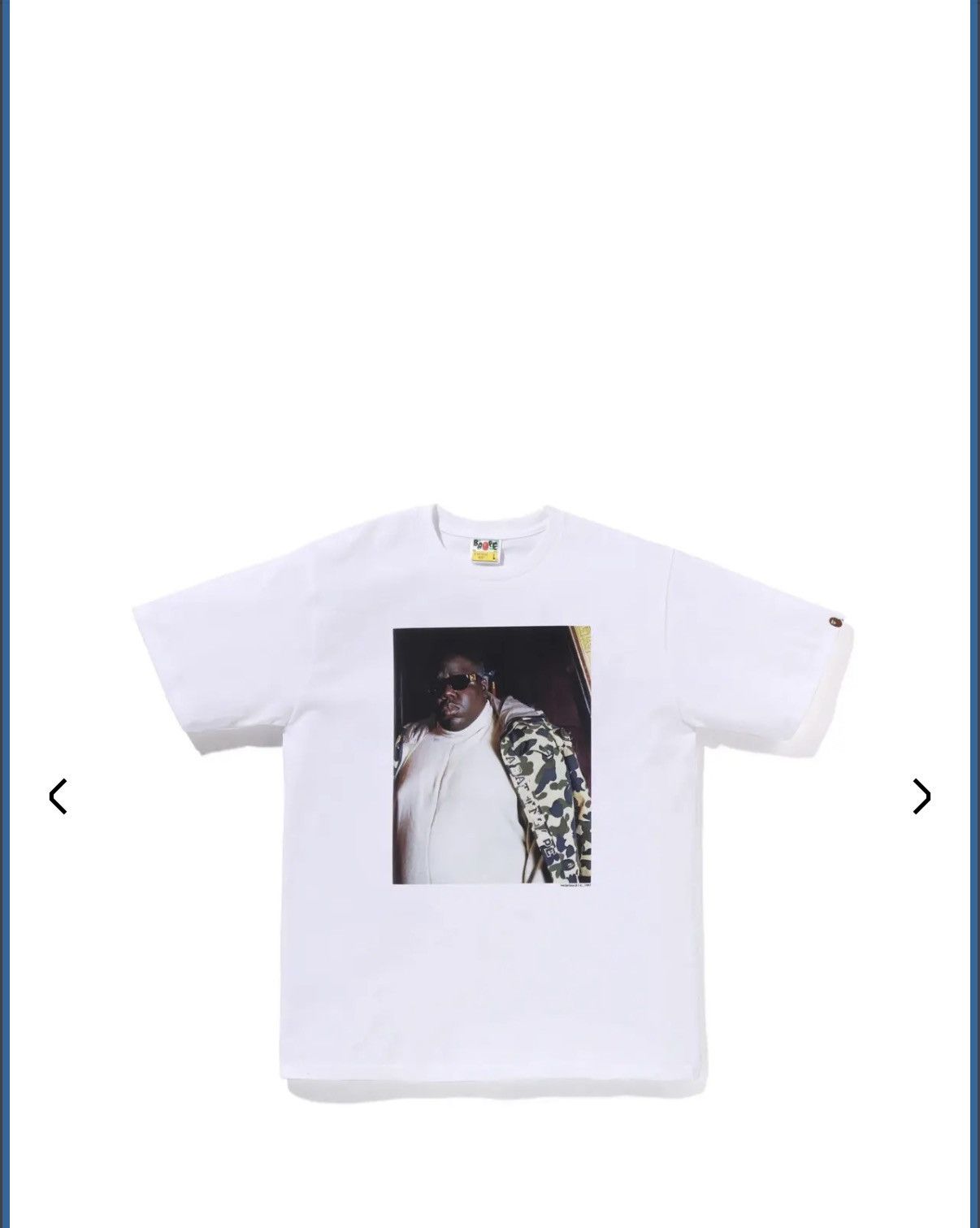 Bape Bape Biggie Notorious BIG shawn Mortensen Size US M / EU 48-50 / 2 - 3 Thumbnail