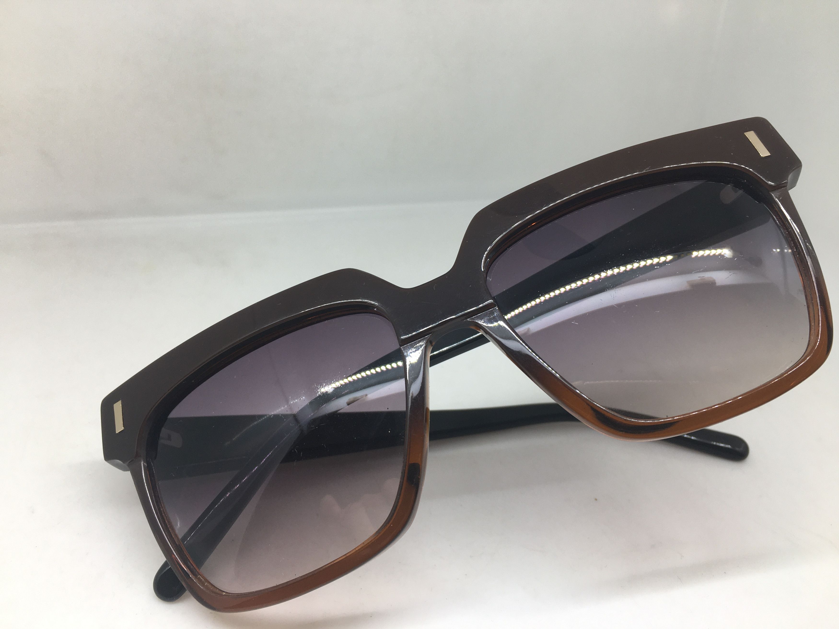 Other Handmade Brown Acetate Sunglasses Frame Size ONE SIZE - 5 Thumbnail