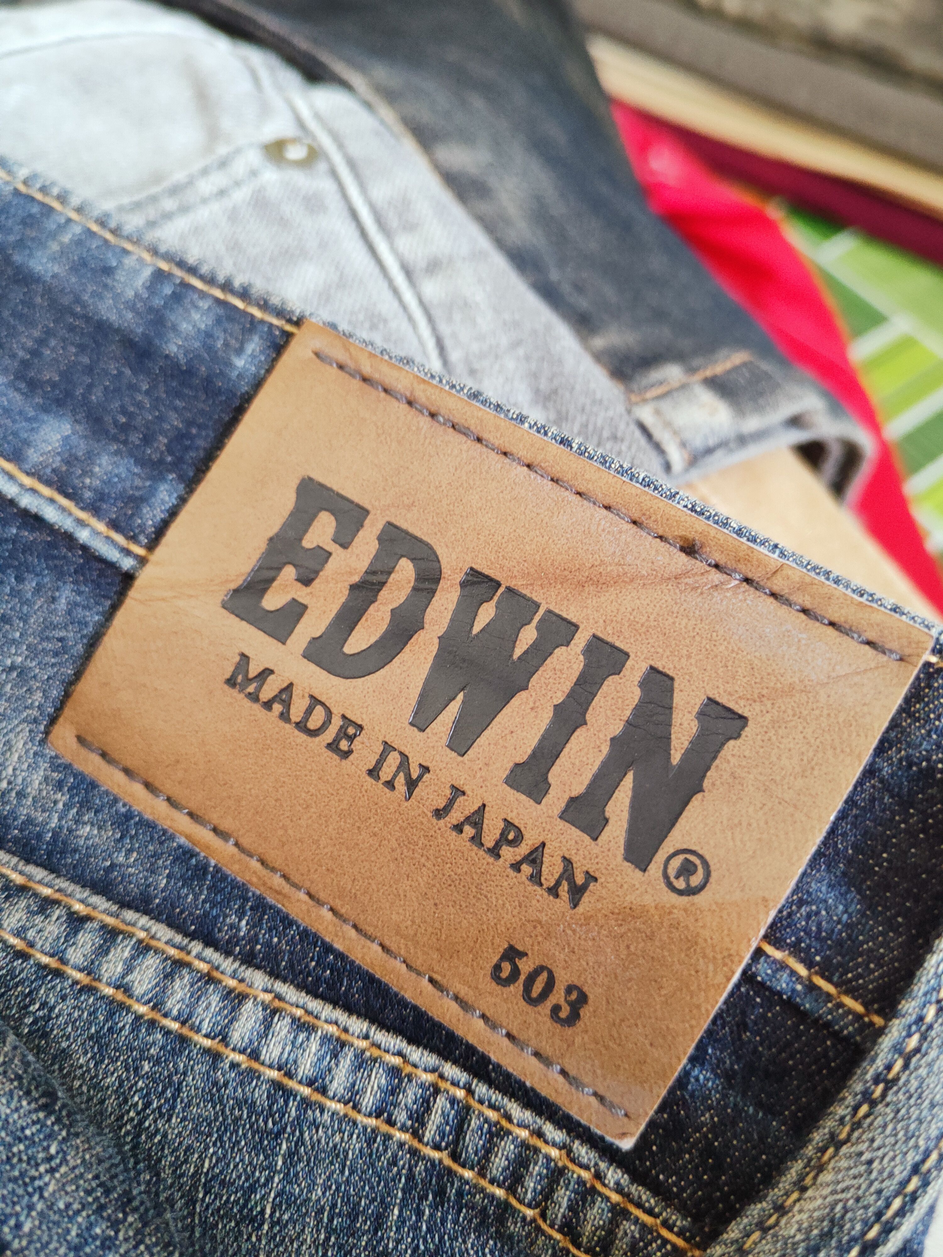Edwin Edwin Blue Faded Distressed Ripped Jeans#W 111 Size US 32 / EU 48 - 15 Thumbnail
