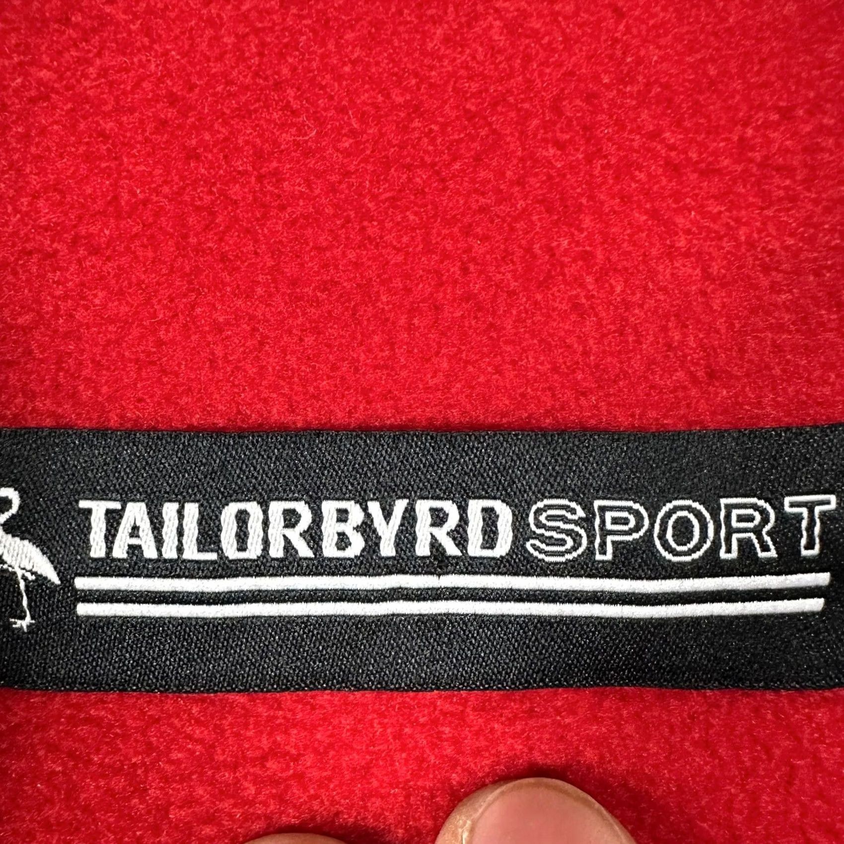 Tailorbyrd TAILORBYRD Vest Mens Fleece Full Zip Red Medium Pockets Logo Outdoor Vintage 2000s? Size US M / EU 48-50 / 2 - 3 Thumbnail