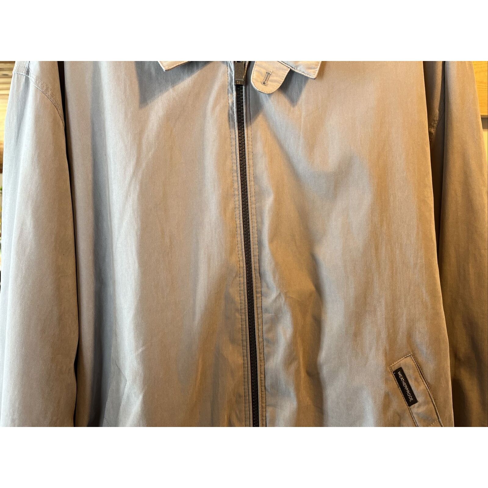 Weatherproof Weatherproof Men’s XL Gray Zip Cotton Polyester Nylon Jacket Size US XL / EU 56 / 4 - 15 Thumbnail
