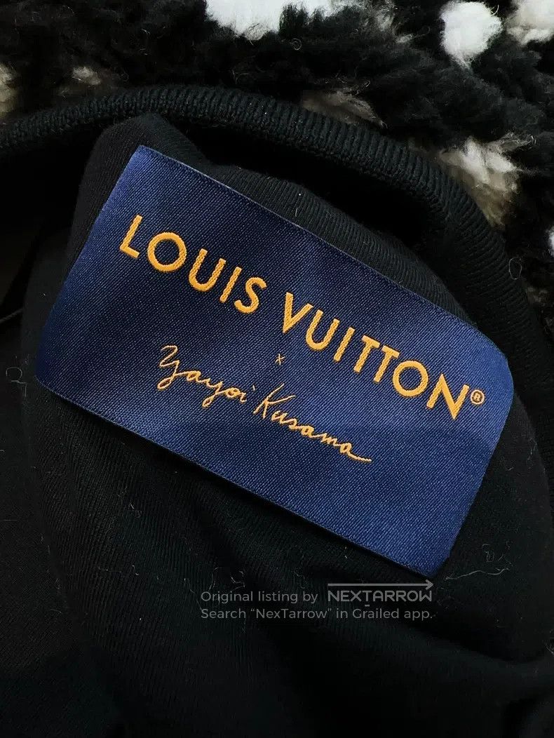 Louis Vuitton Yayoi Kusama Black and White Polka Dot Teddy