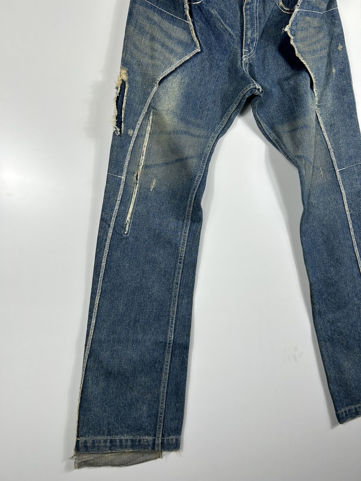 Japanese Brand 🔥Designer Satoshi Hiramoto Denim Size US 32 / EU 48 - 3 Thumbnail