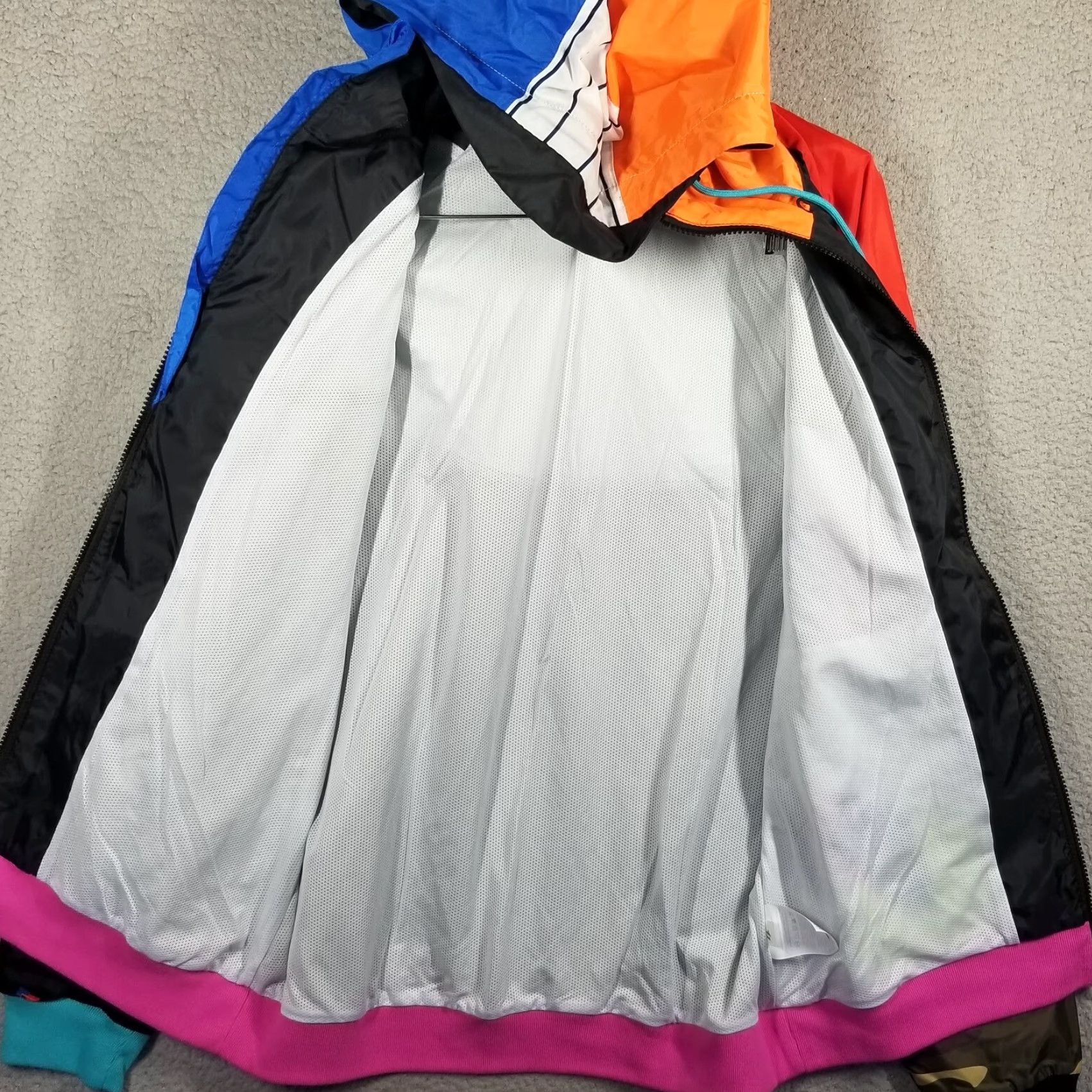 Nike NIKE Windbreaker Jacket Multicolor Adult Large NEW Mens Size US L / EU 52-54 / 3 - 3 Thumbnail